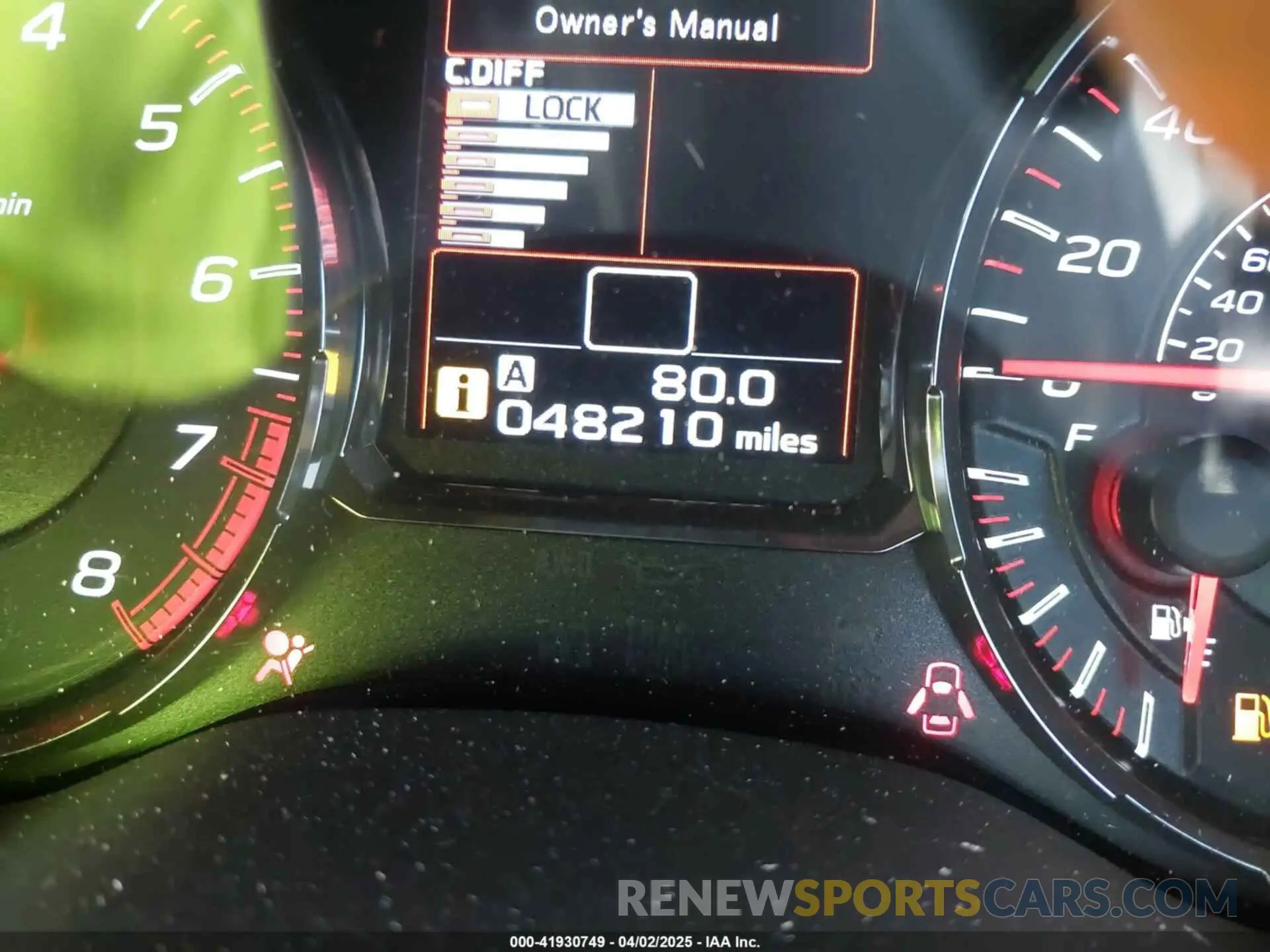 15 fotografías del automóvil dañado JF1VA2Y69L9809994 SUBARU WRX STI 2020