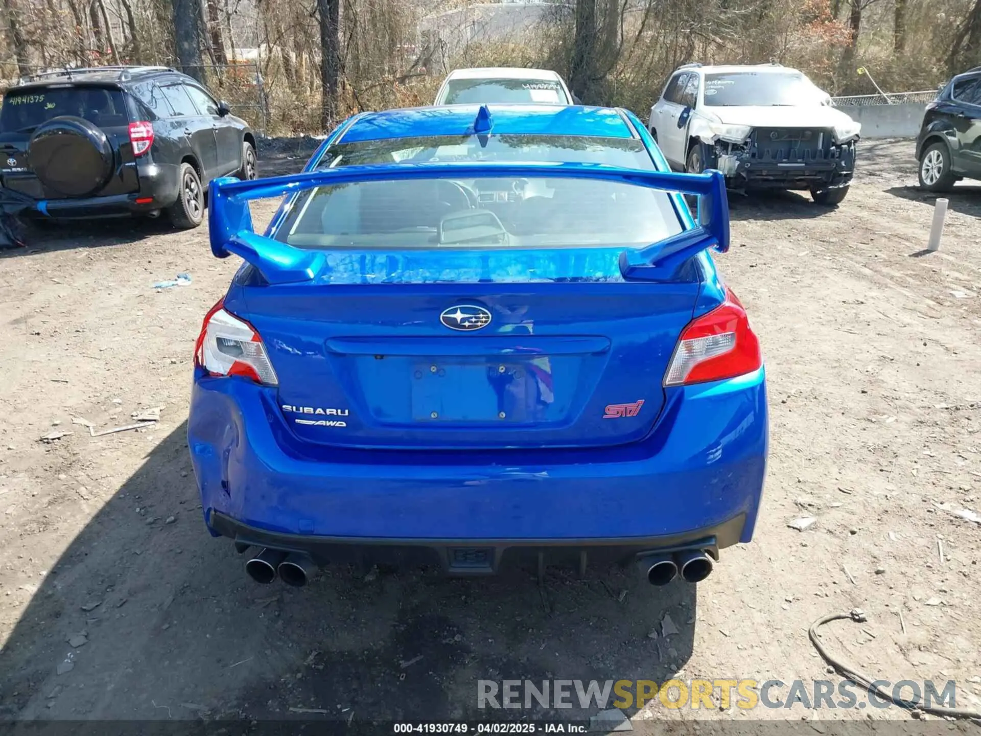 16 fotografías del automóvil dañado JF1VA2Y69L9809994 SUBARU WRX STI 2020