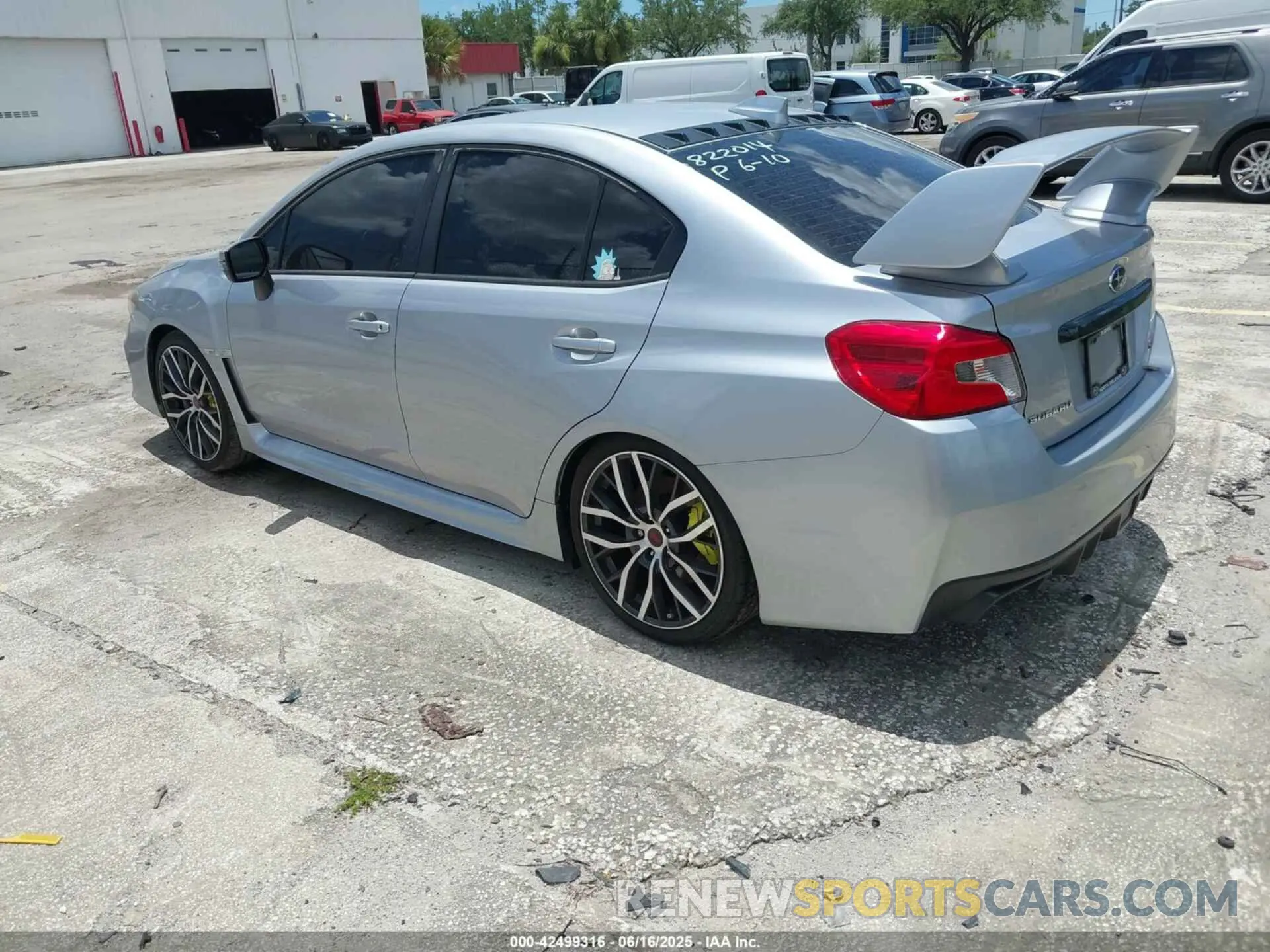 3 fotografías del automóvil dañado JF1VA2E66M9822014 SUBARU WRX STI 2021