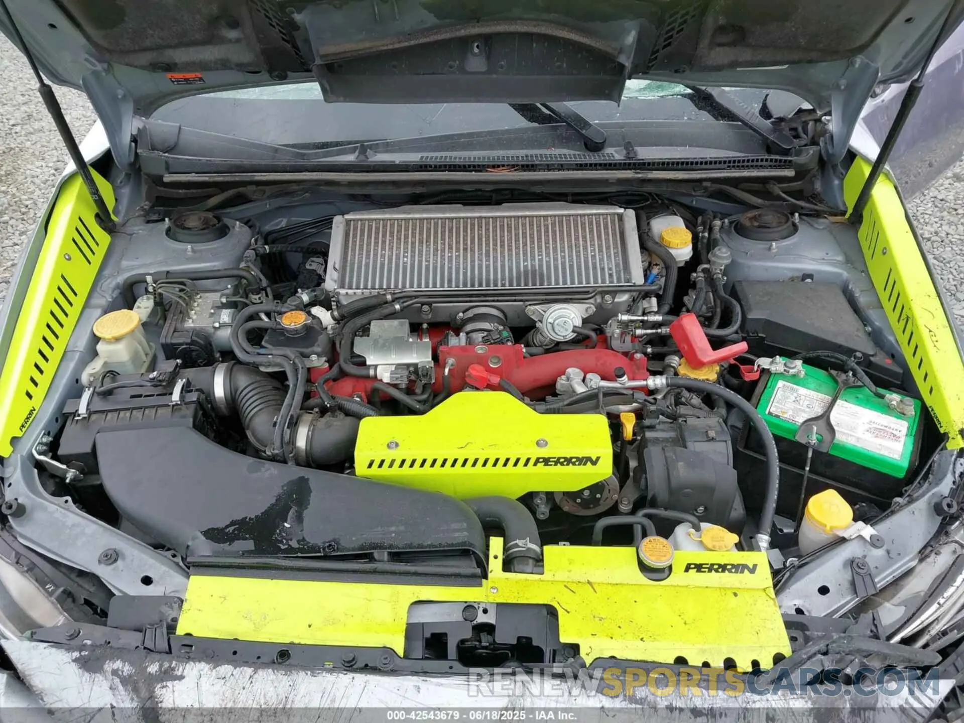 10 fotografías del automóvil dañado JF1VA2W60M9811220 SUBARU WRX STI 2021