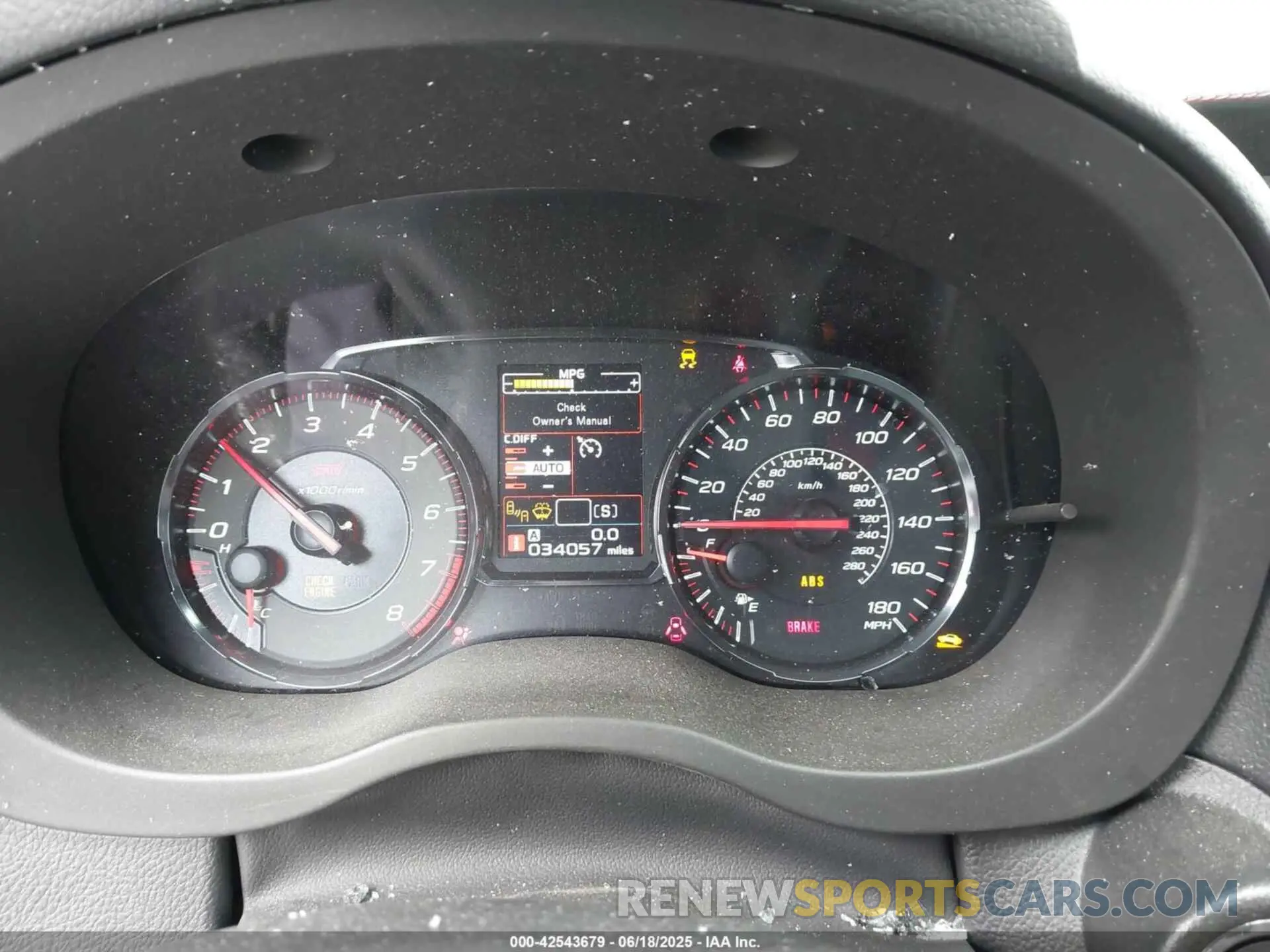 7 fotografías del automóvil dañado JF1VA2W60M9811220 SUBARU WRX STI 2021