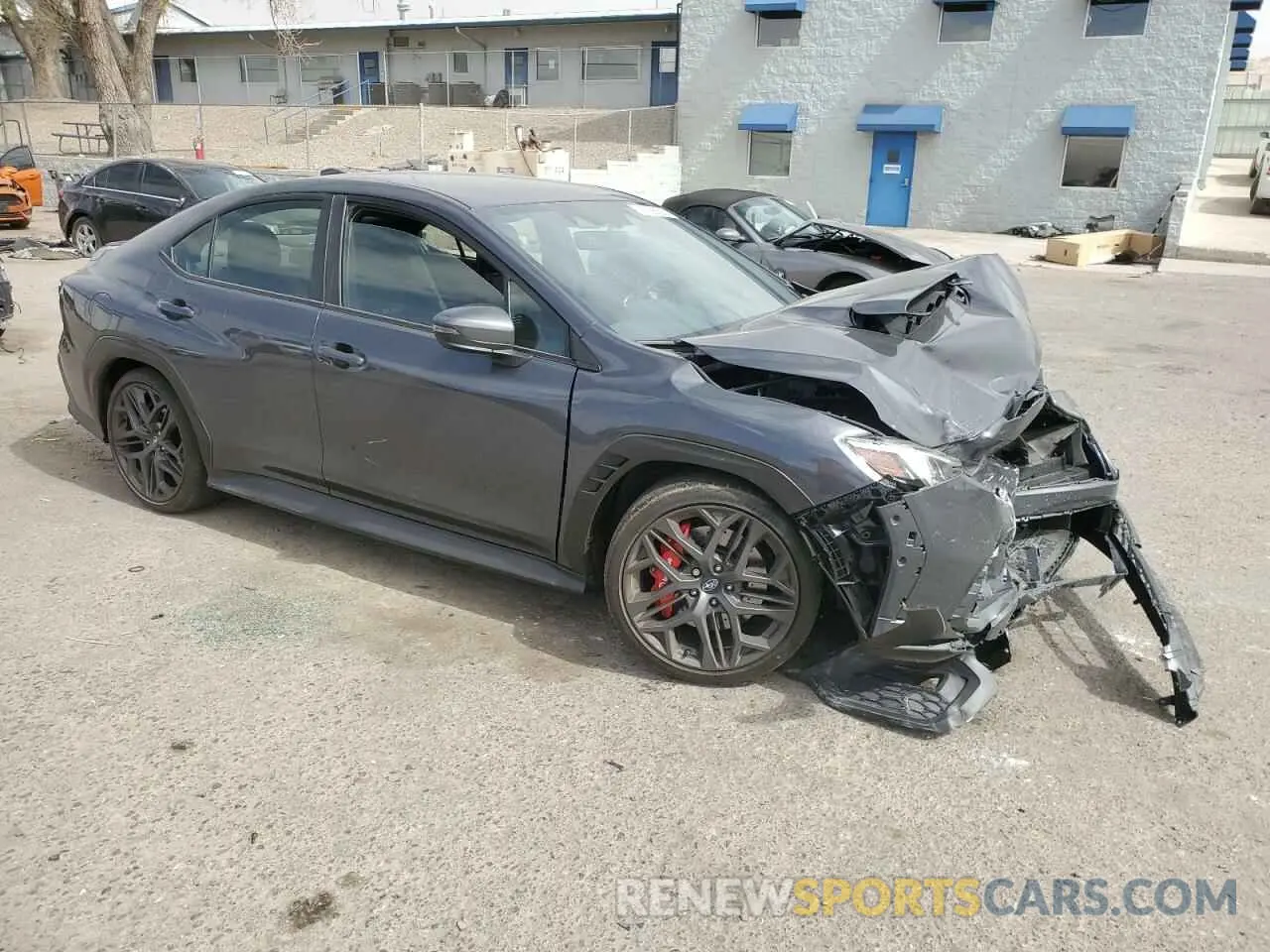 4 fotografías del automóvil dañado JF1VBAY64R9818747 SUBARU WRX TR 2024