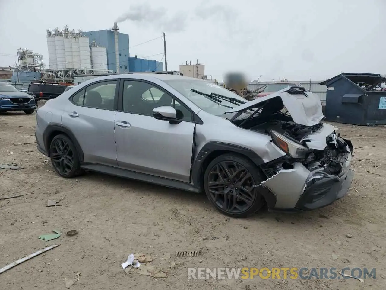 4 fotografías del automóvil dañado JF1VBAY6XR9801970 SUBARU WRX TR 2024
