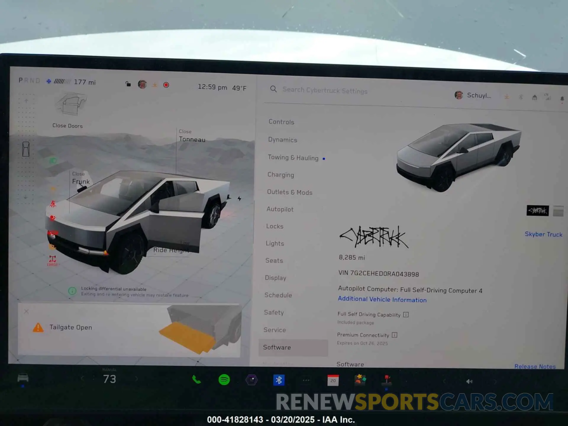 7 fotografías del automóvil dañado 7G2CEHED0RA043898 TESLA CYBERTRUCK 2024