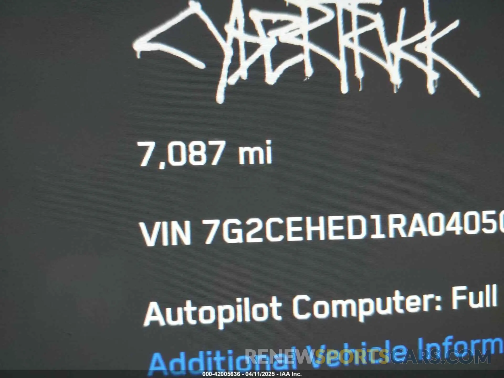 14 fotografías del automóvil dañado 7G2CEHED1RA040508 TESLA CYBERTRUCK 2024