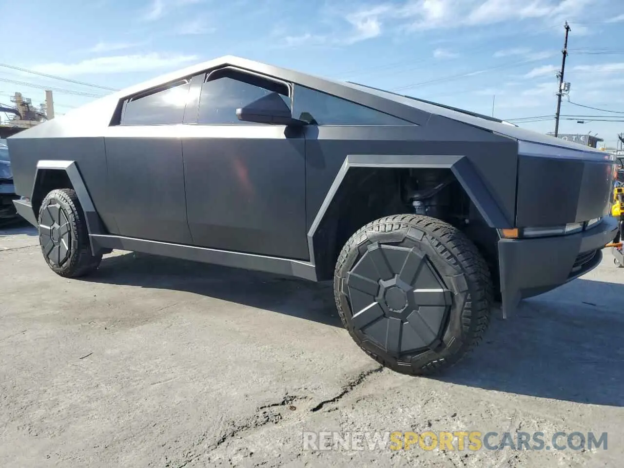 4 fotografías del automóvil dañado 7G2CEHED1RA050360 TESLA CYBERTRUCK 2024