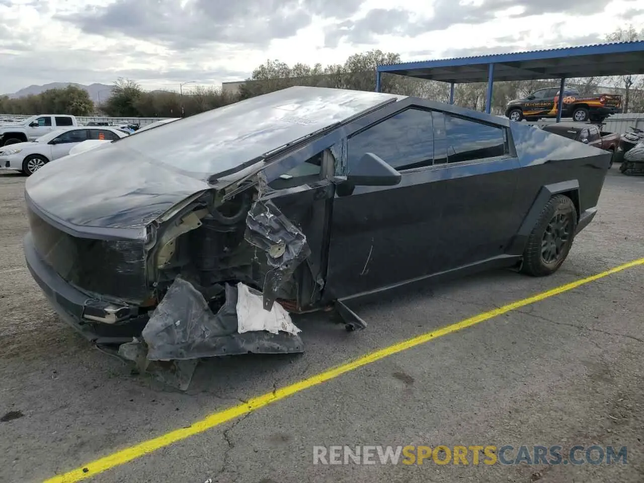 1 fotografías del automóvil dañado 7G2CEHED4RA011780 TESLA CYBERTRUCK 2024