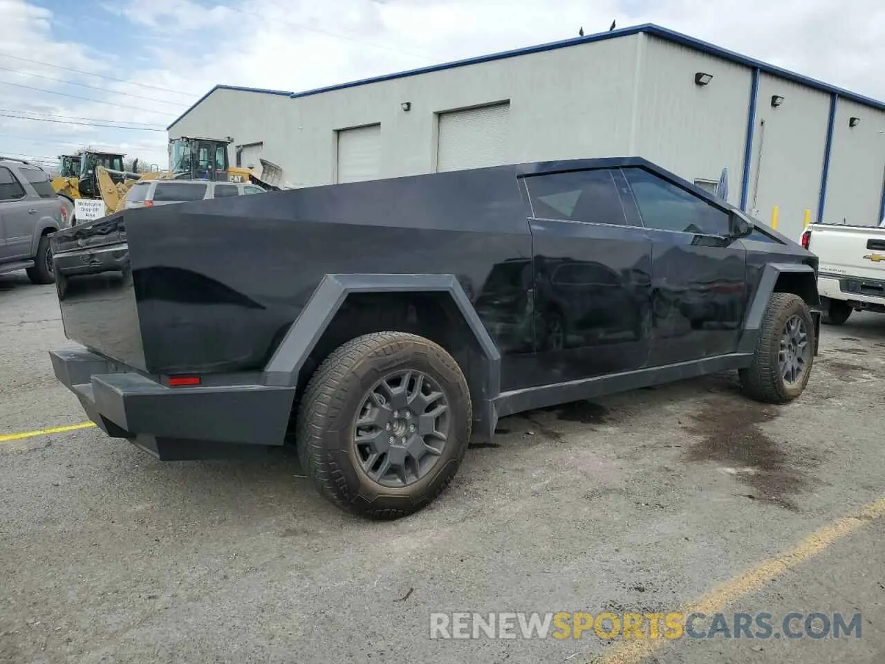 3 fotografías del automóvil dañado 7G2CEHED4RA011780 TESLA CYBERTRUCK 2024