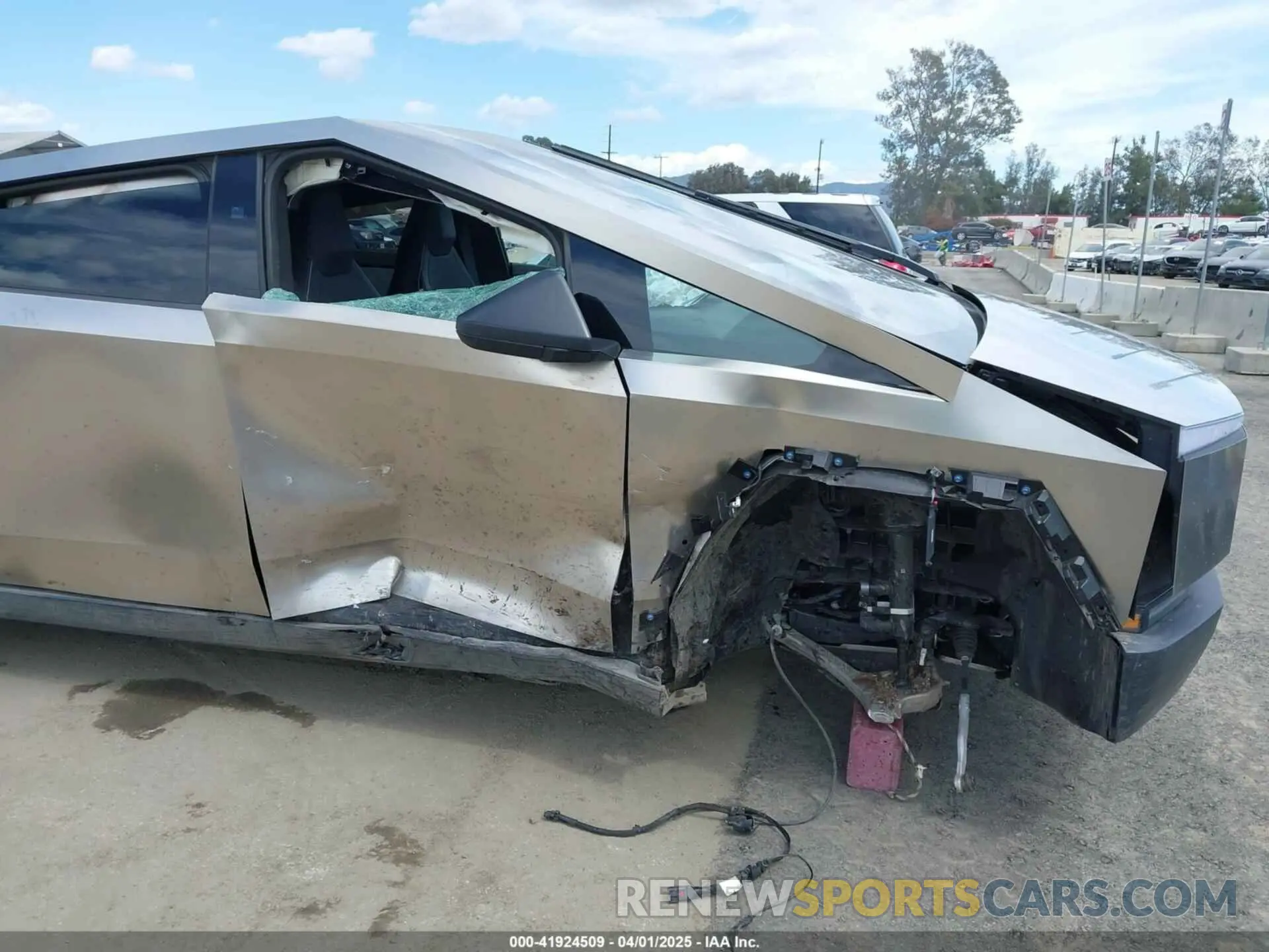 6 fotografías del automóvil dañado 7G2CEHED4RA036923 TESLA CYBERTRUCK 2024