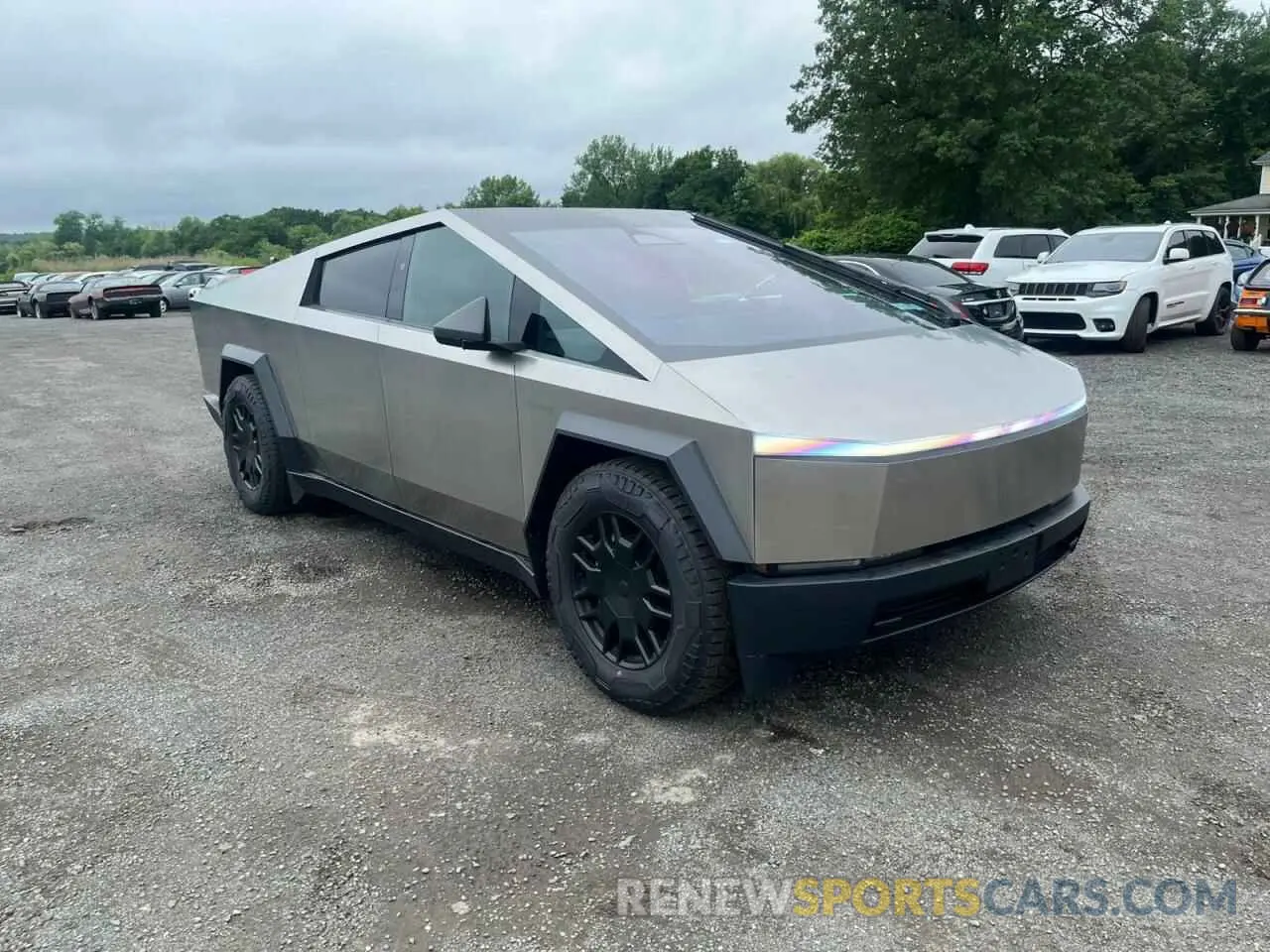 4 fotografías del automóvil dañado 7G2CEHED5RA016390 TESLA CYBERTRUCK 2024