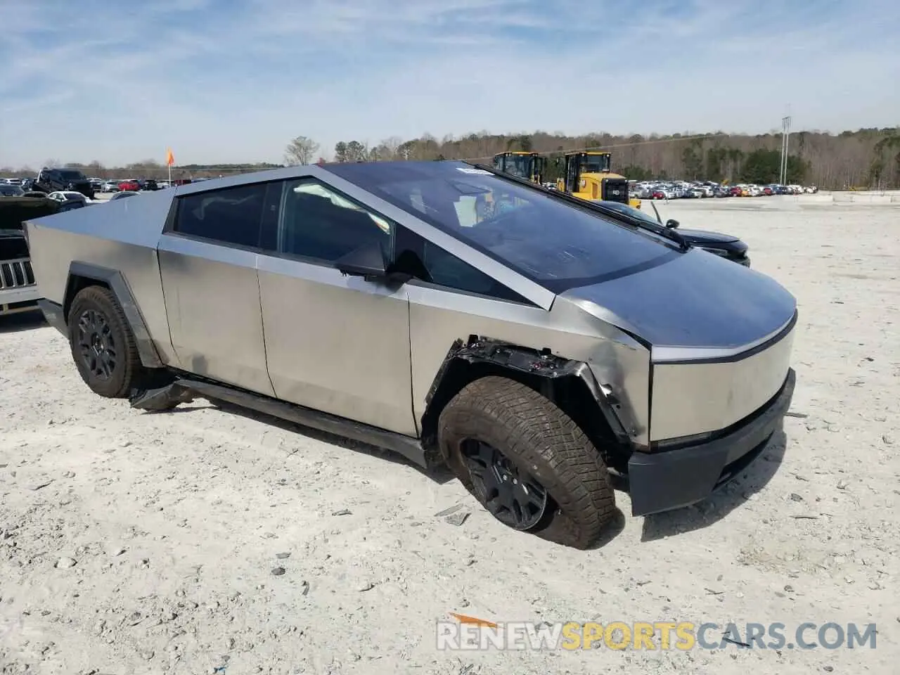 4 fotografías del automóvil dañado 7G2CEHED5RA040883 TESLA CYBERTRUCK 2024
