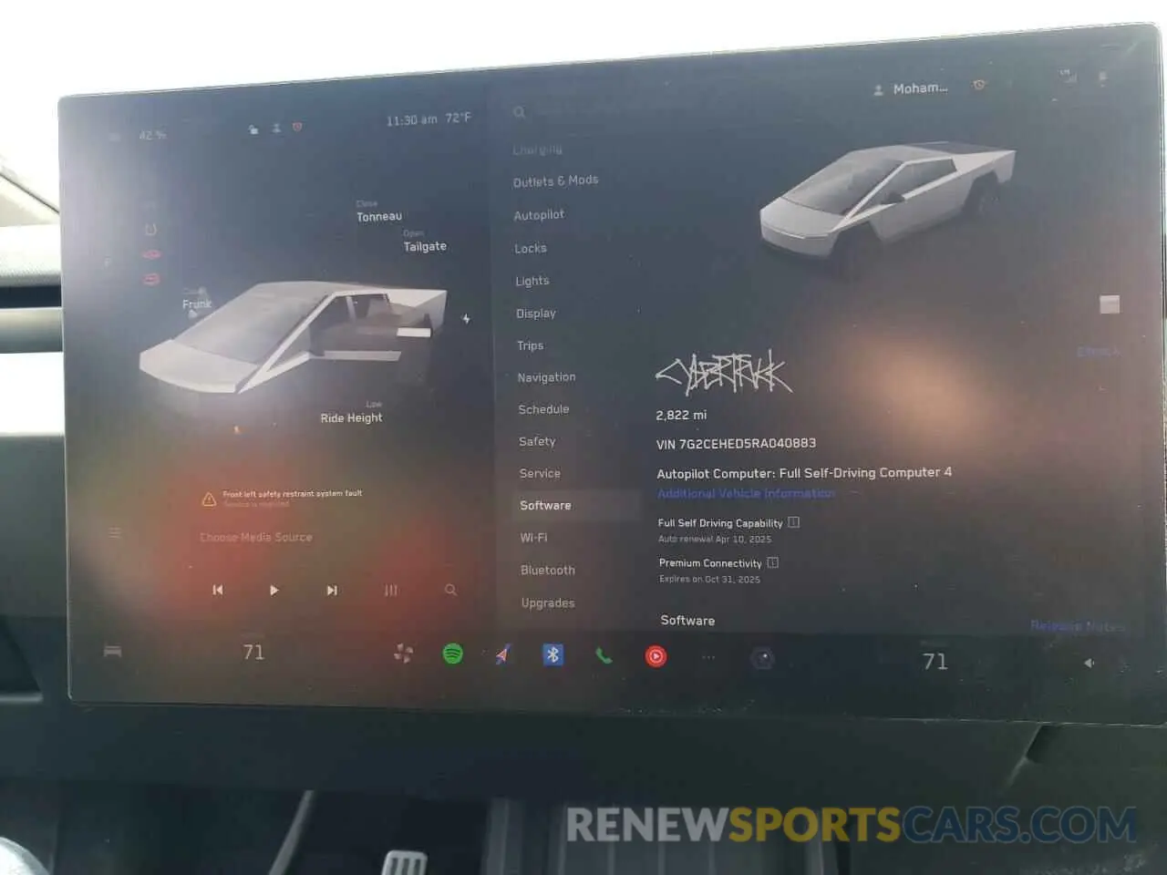 9 fotografías del automóvil dañado 7G2CEHED5RA040883 TESLA CYBERTRUCK 2024