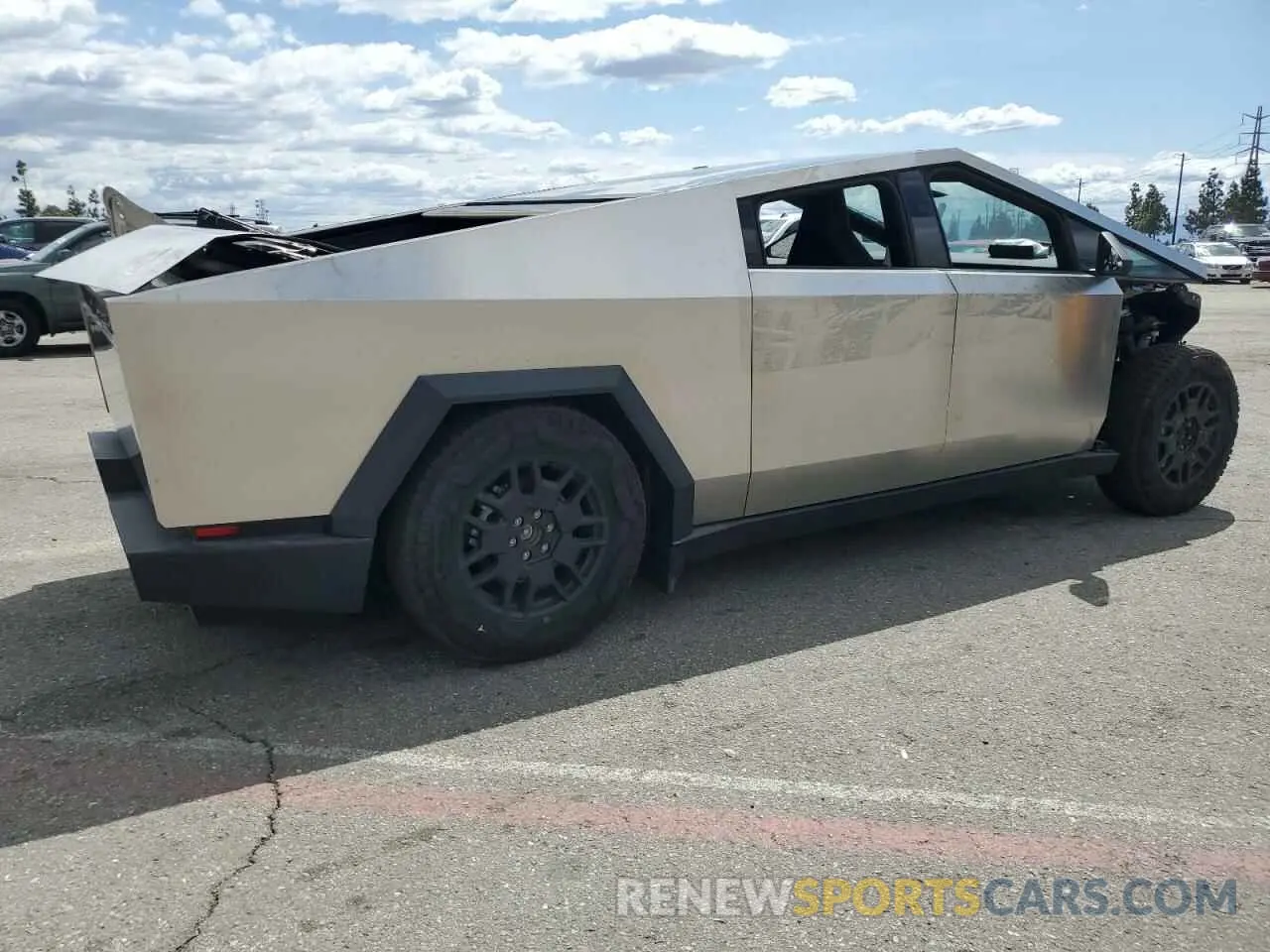 3 fotografías del automóvil dañado 7G2CEHED7RA035023 TESLA CYBERTRUCK 2024