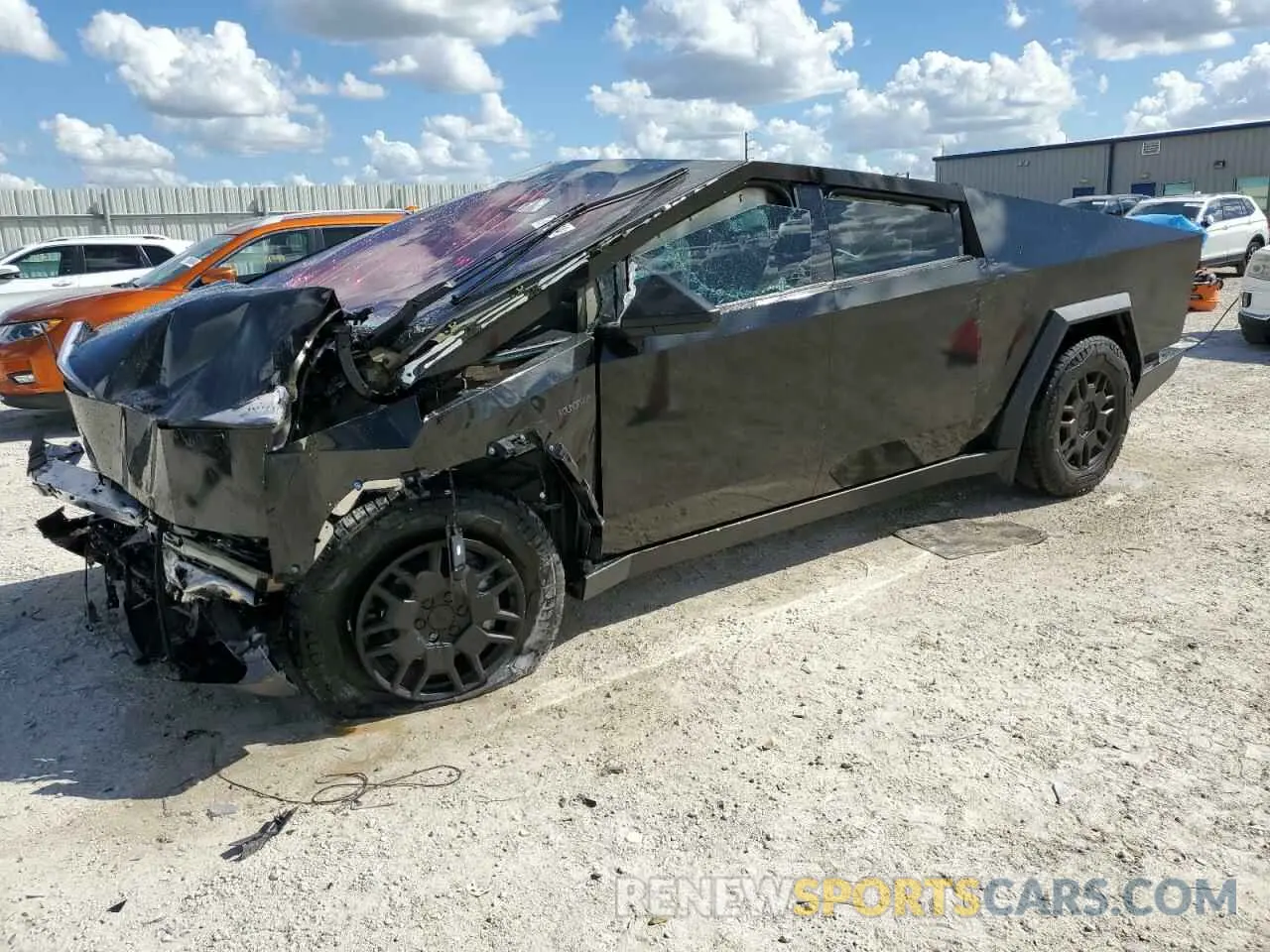 1 fotografías del automóvil dañado 7G2CEHED9RA008051 TESLA CYBERTRUCK 2024