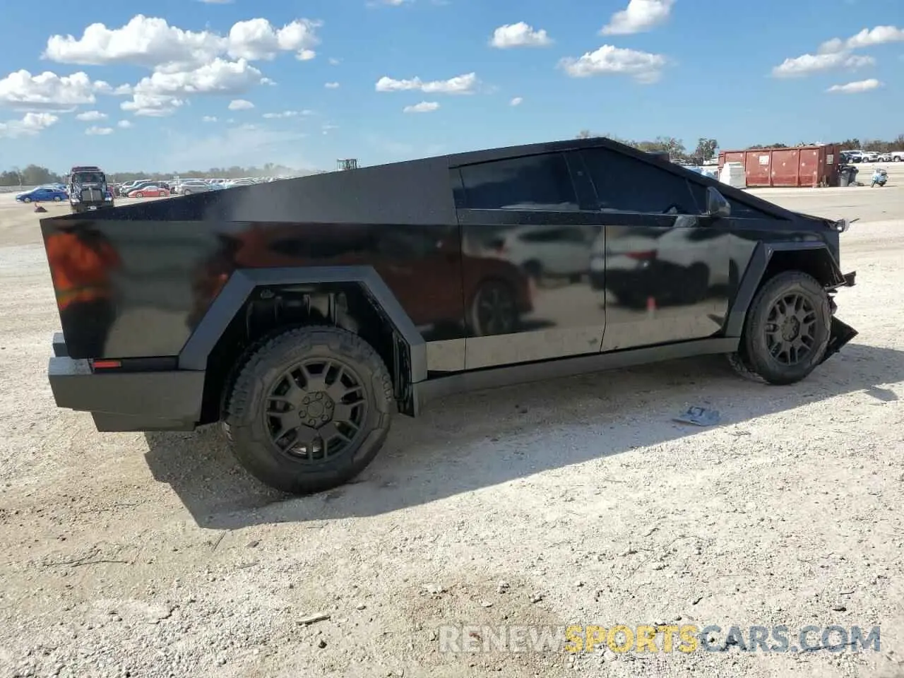 3 fotografías del automóvil dañado 7G2CEHED9RA008051 TESLA CYBERTRUCK 2024