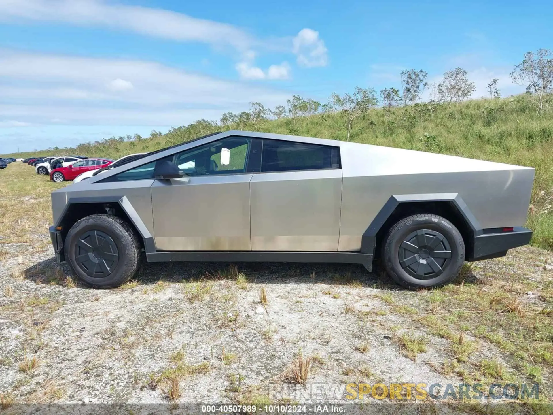 14 fotografías del automóvil dañado 7G2CEHED9RA029028 TESLA CYBERTRUCK 2024