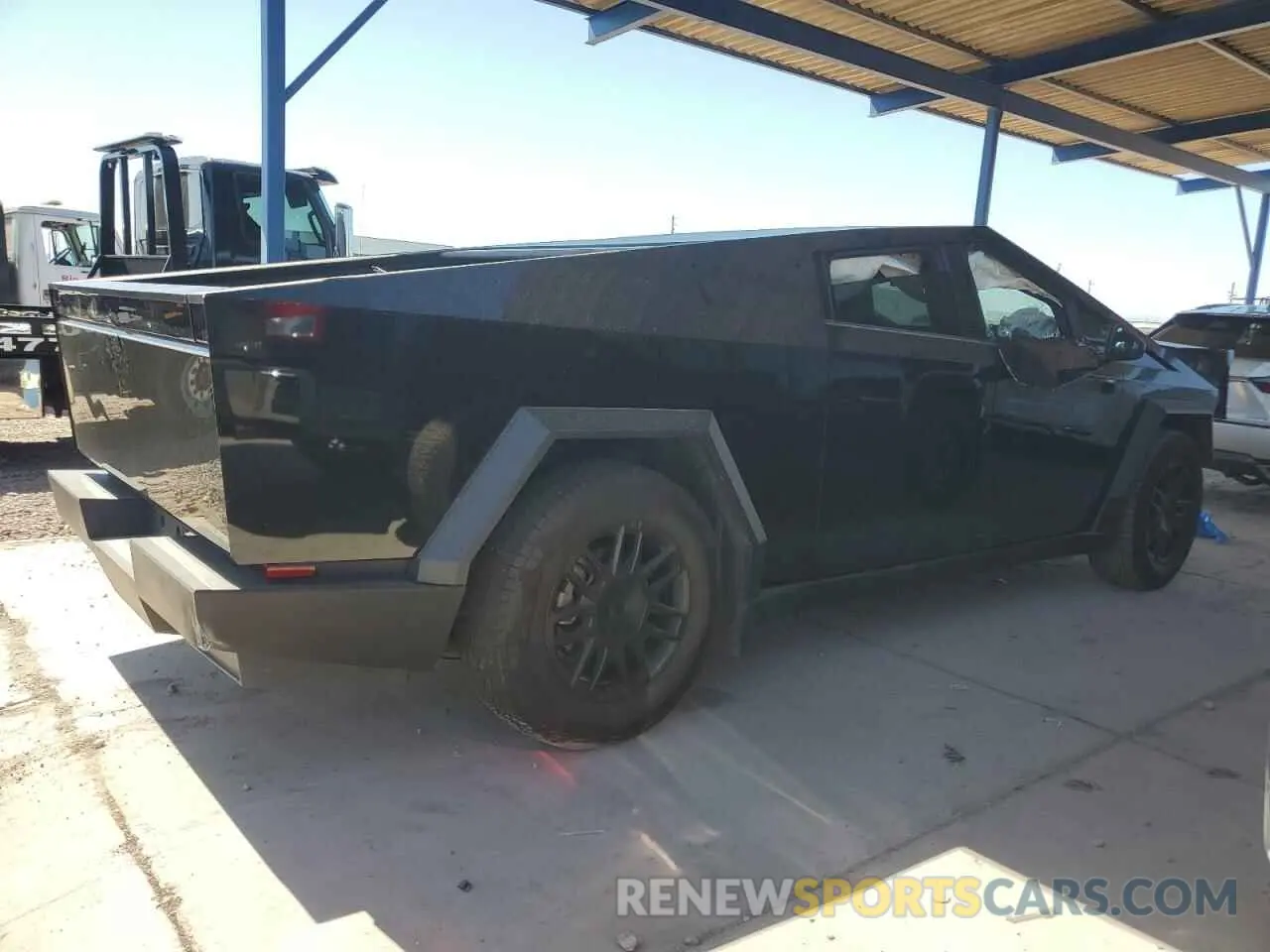 3 fotografías del automóvil dañado 7G2CEHEE0RA030822 TESLA CYBERTRUCK 2024