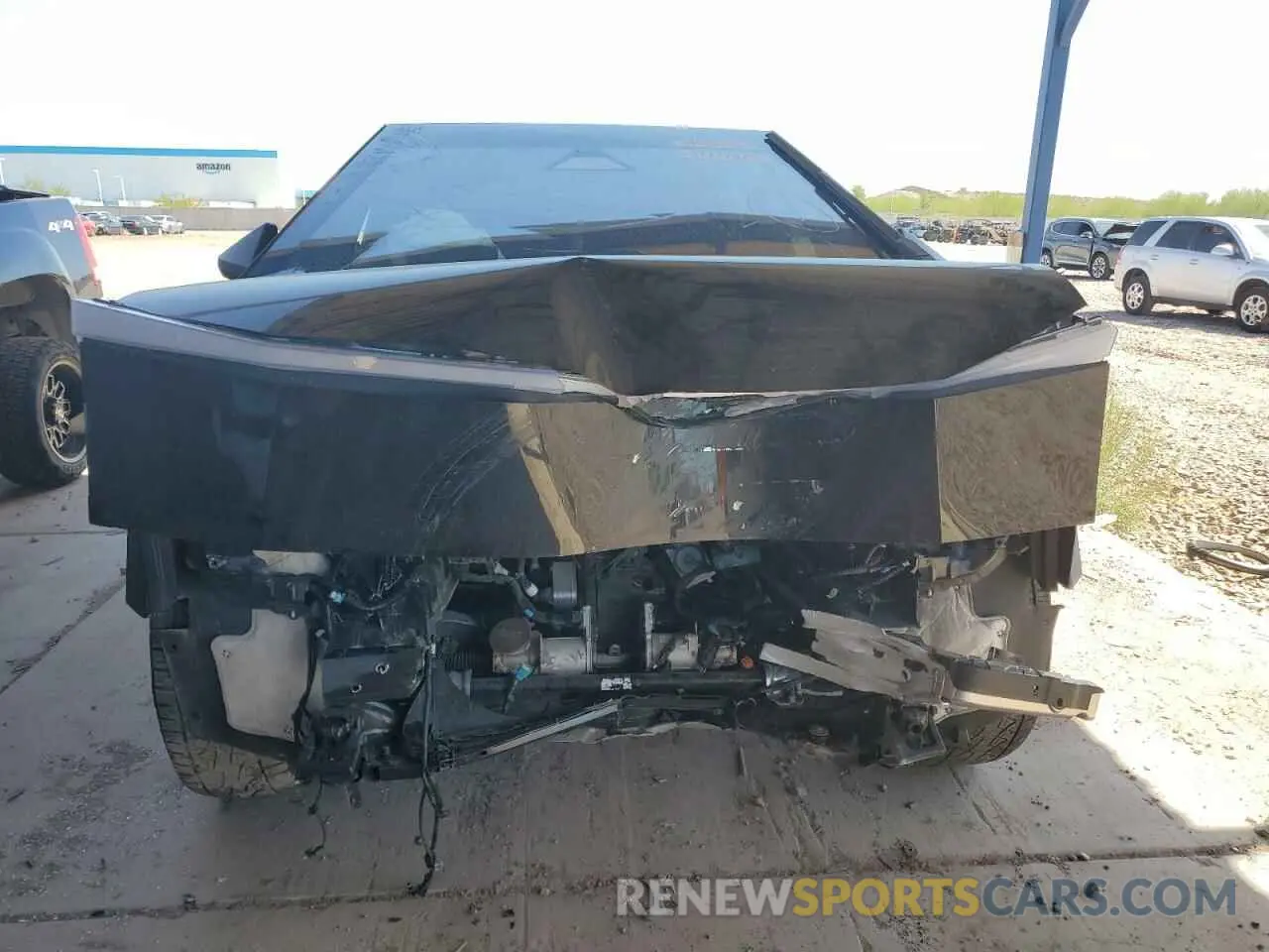 5 fotografías del automóvil dañado 7G2CEHEE0RA030822 TESLA CYBERTRUCK 2024