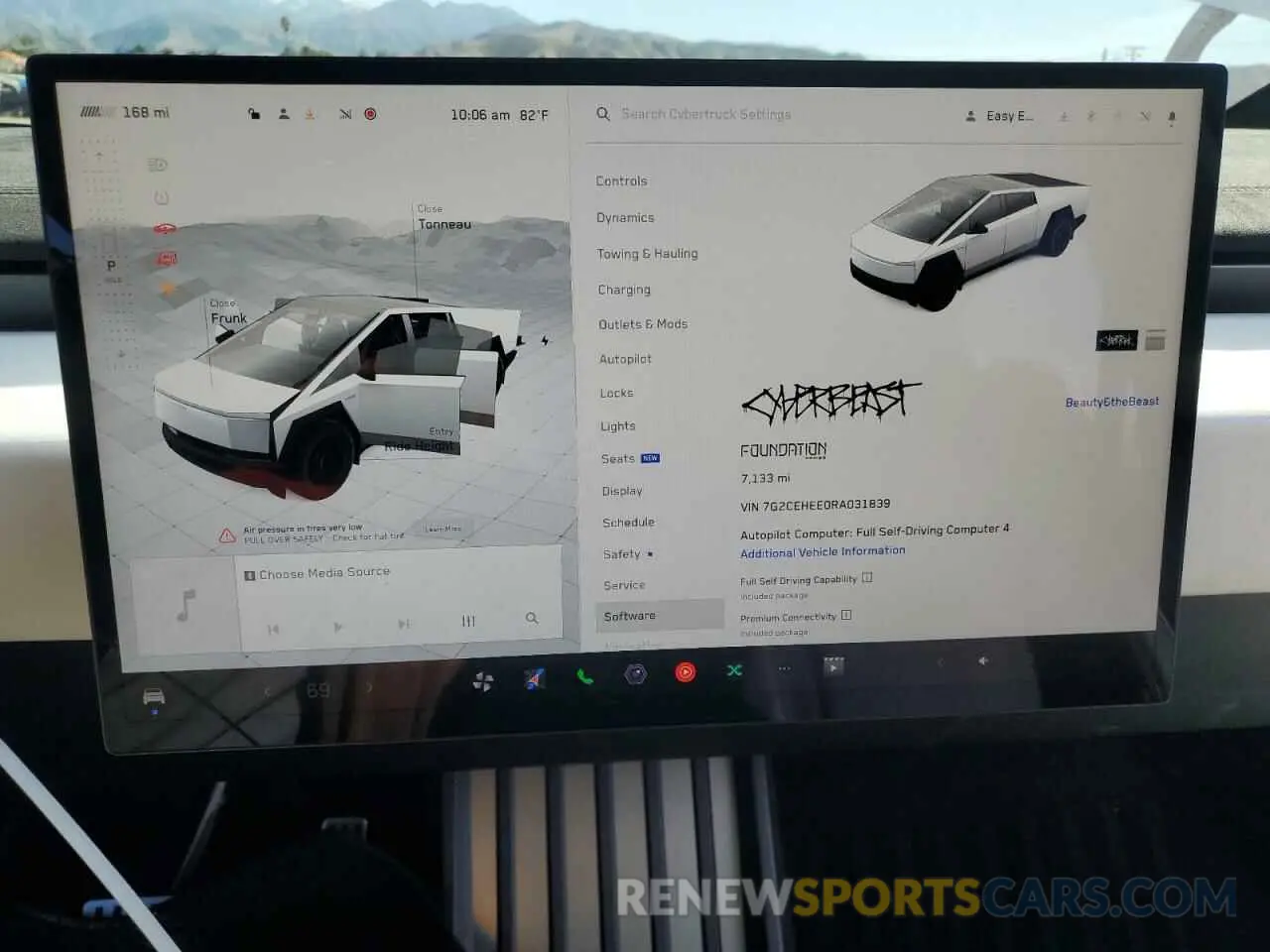 9 fotografías del automóvil dañado 7G2CEHEE0RA031839 TESLA CYBERTRUCK 2024