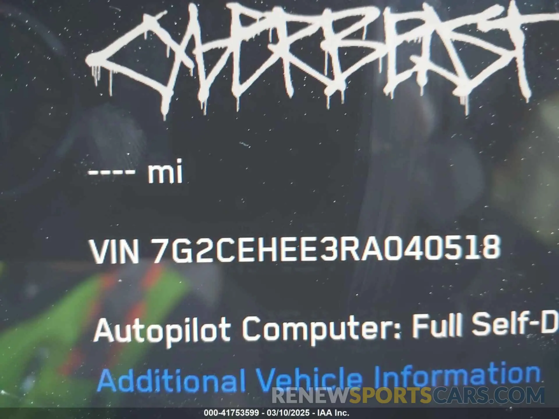 9 fotografías del automóvil dañado 7G2CEHEE3RA040518 TESLA CYBERTRUCK 2024