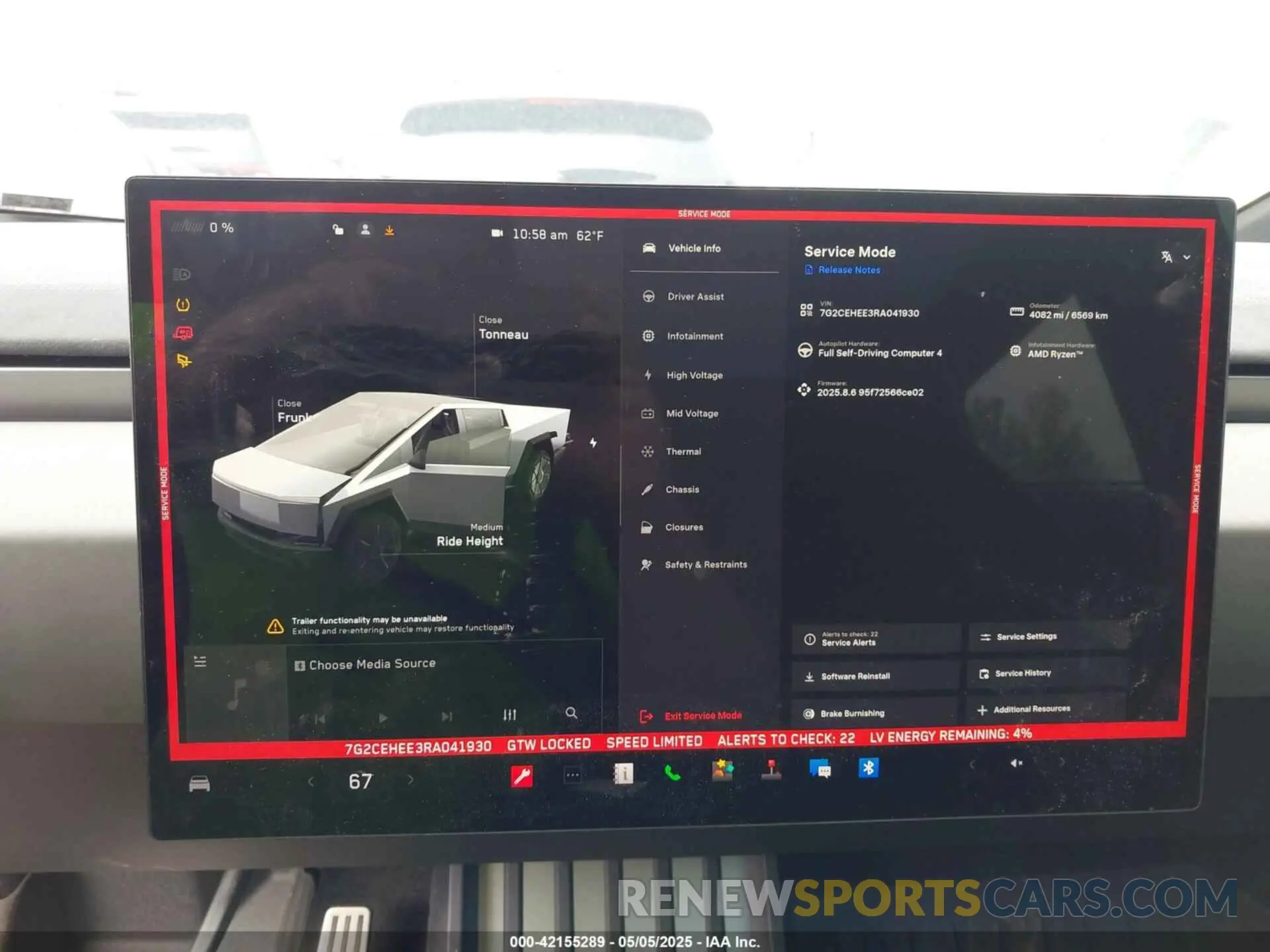 18 fotografías del automóvil dañado 7G2CEHEE3RA041930 TESLA CYBERTRUCK 2024