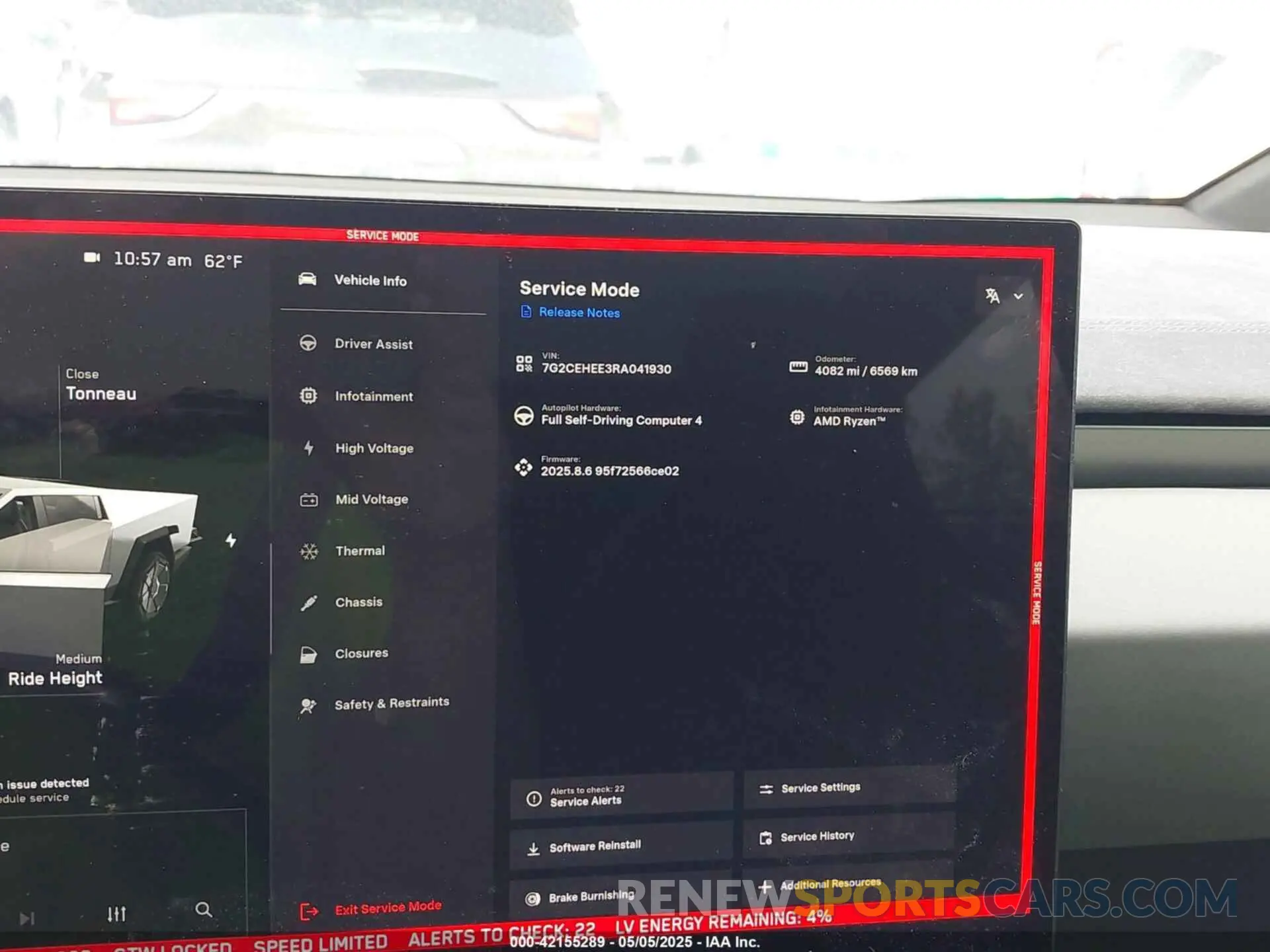 7 fotografías del automóvil dañado 7G2CEHEE3RA041930 TESLA CYBERTRUCK 2024