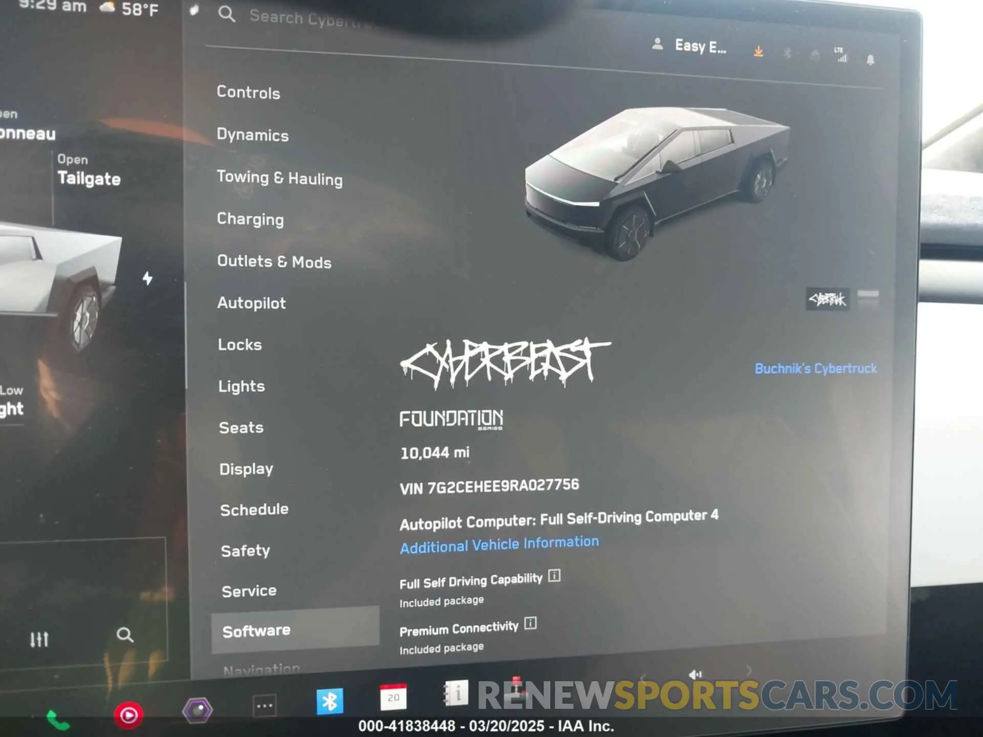 7 fotografías del automóvil dañado 7G2CEHEE9RA027756 TESLA CYBERTRUCK 2024