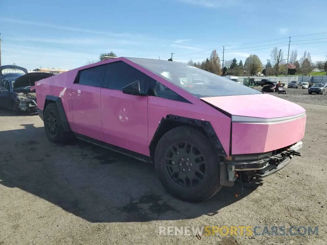 4 fotografías del automóvil dañado 7G2CEHEEXRA017494 TESLA CYBERTRUCK 2024