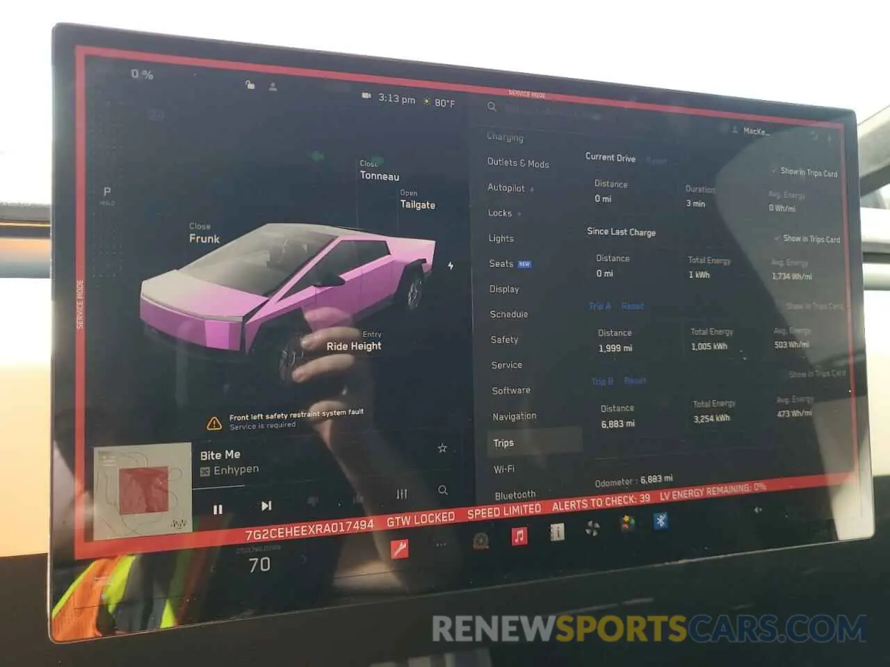 9 fotografías del automóvil dañado 7G2CEHEEXRA017494 TESLA CYBERTRUCK 2024