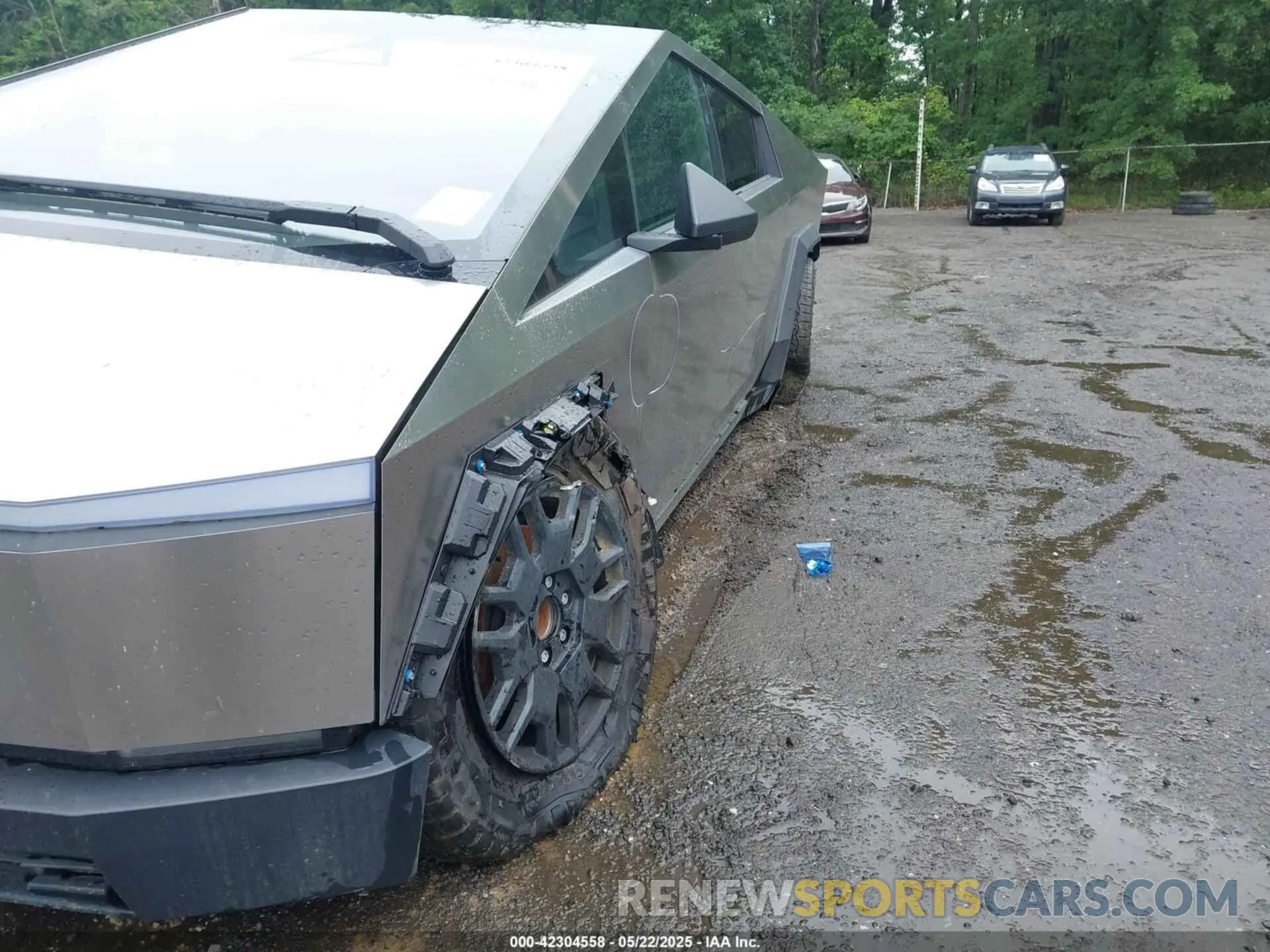 6 fotografías del automóvil dañado 7G2CEHED1SA061865 TESLA CYBERTRUCK 2025