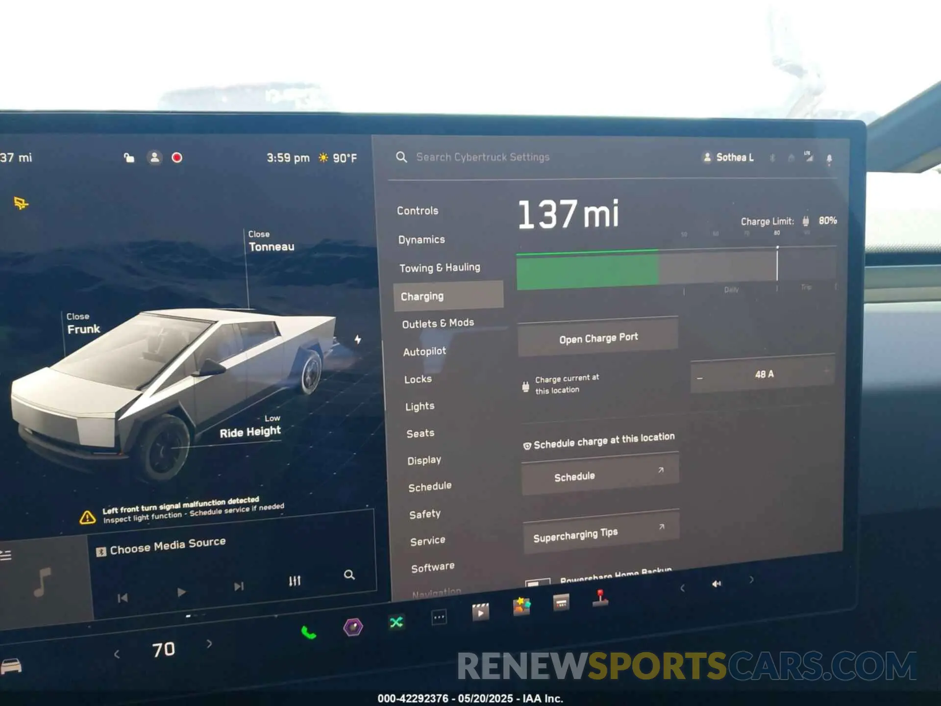 16 fotografías del automóvil dañado 7G2CEHED2SA059686 TESLA CYBERTRUCK 2025