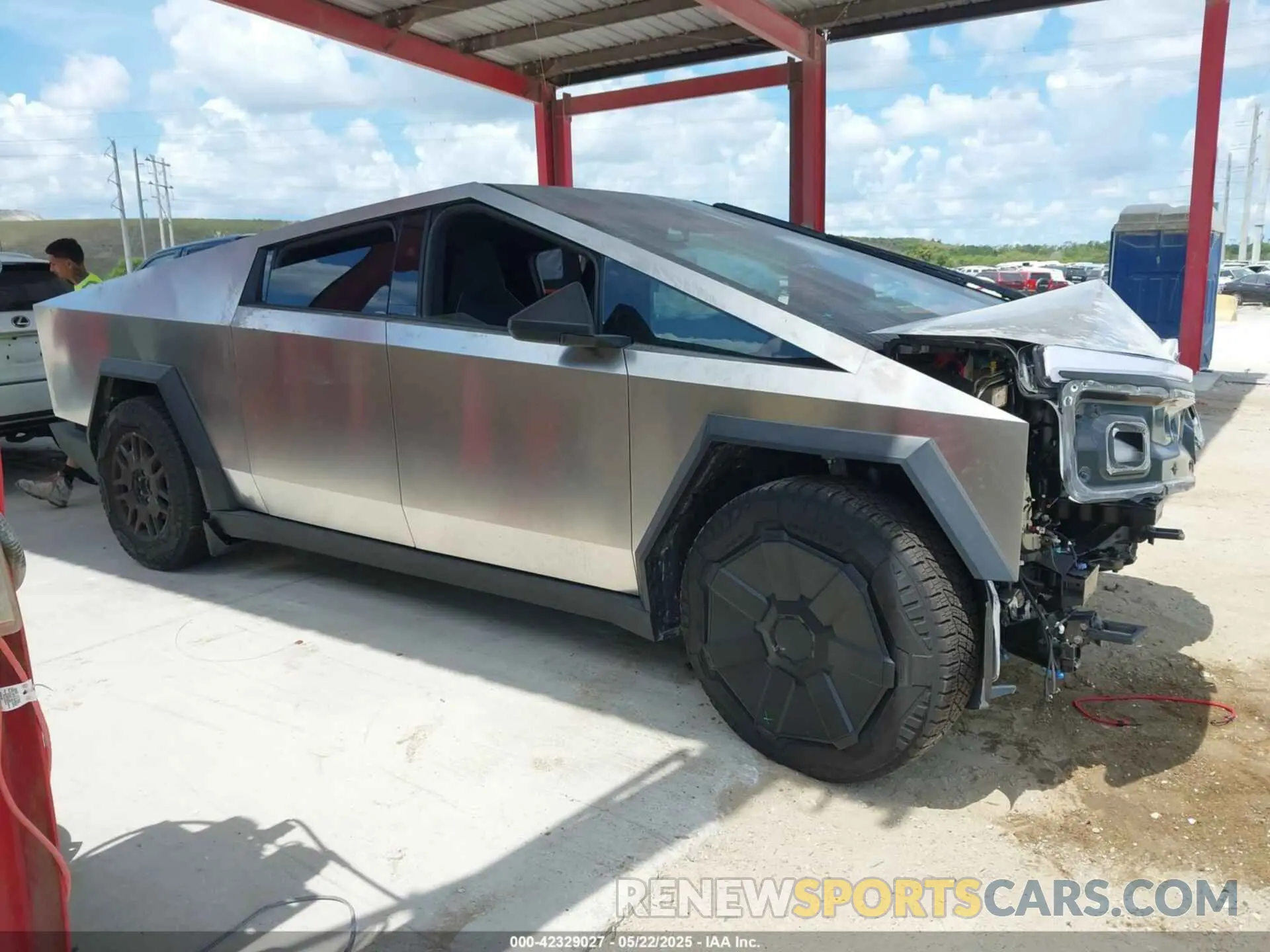 12 fotografías del automóvil dañado 7G2CEHEE0SA059937 TESLA CYBERTRUCK 2025