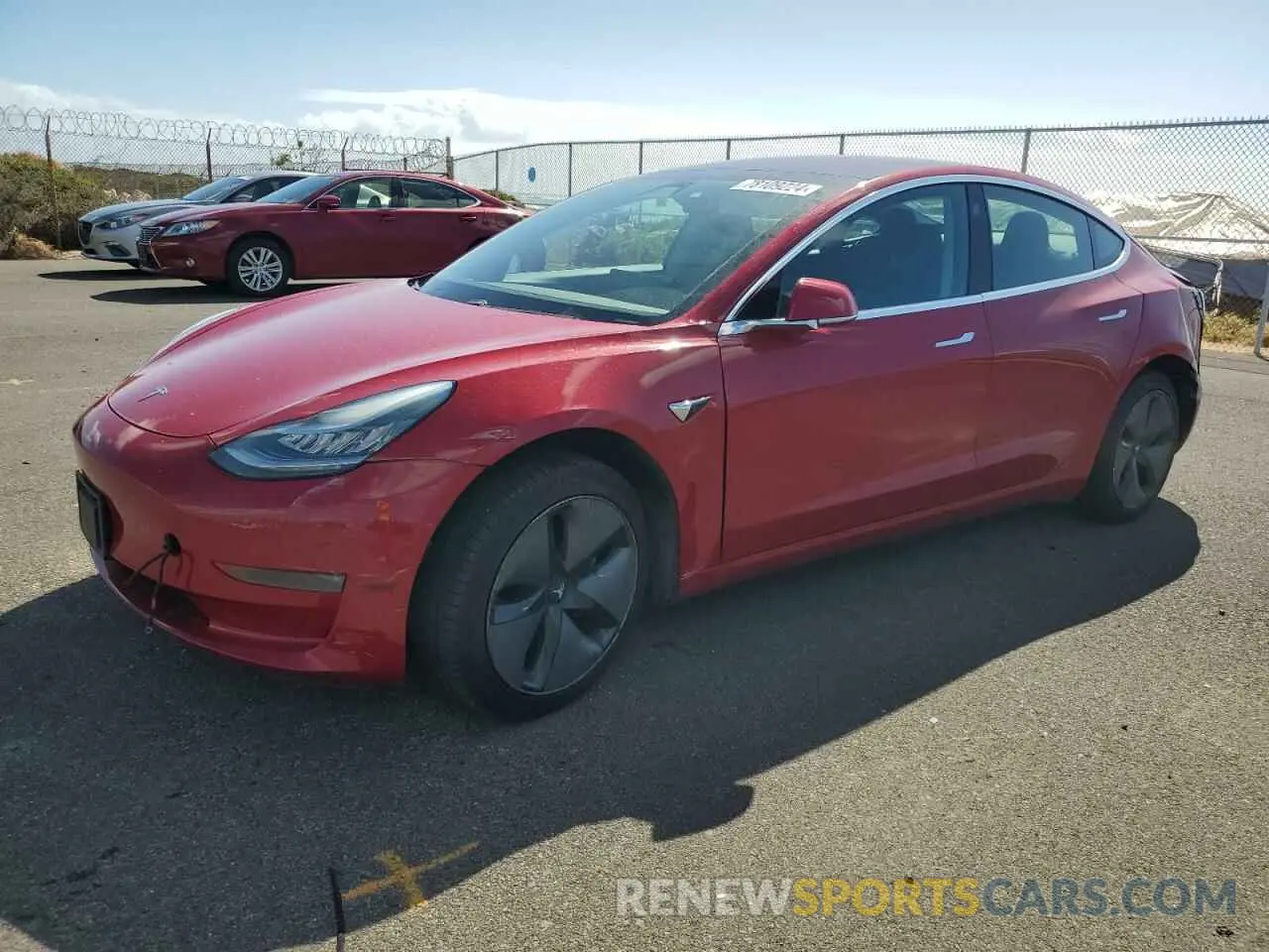 1 fotografías del automóvil dañado 5YJ3E1EA0KF230566 TESLA MODEL 3 2019
