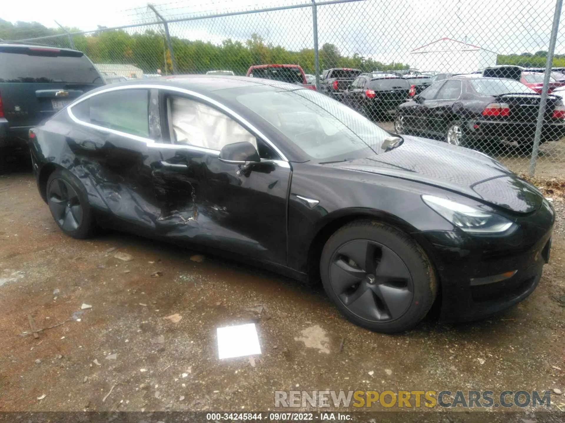 1 fotografías del automóvil dañado 5YJ3E1EA0KF296468 TESLA MODEL 3 2019