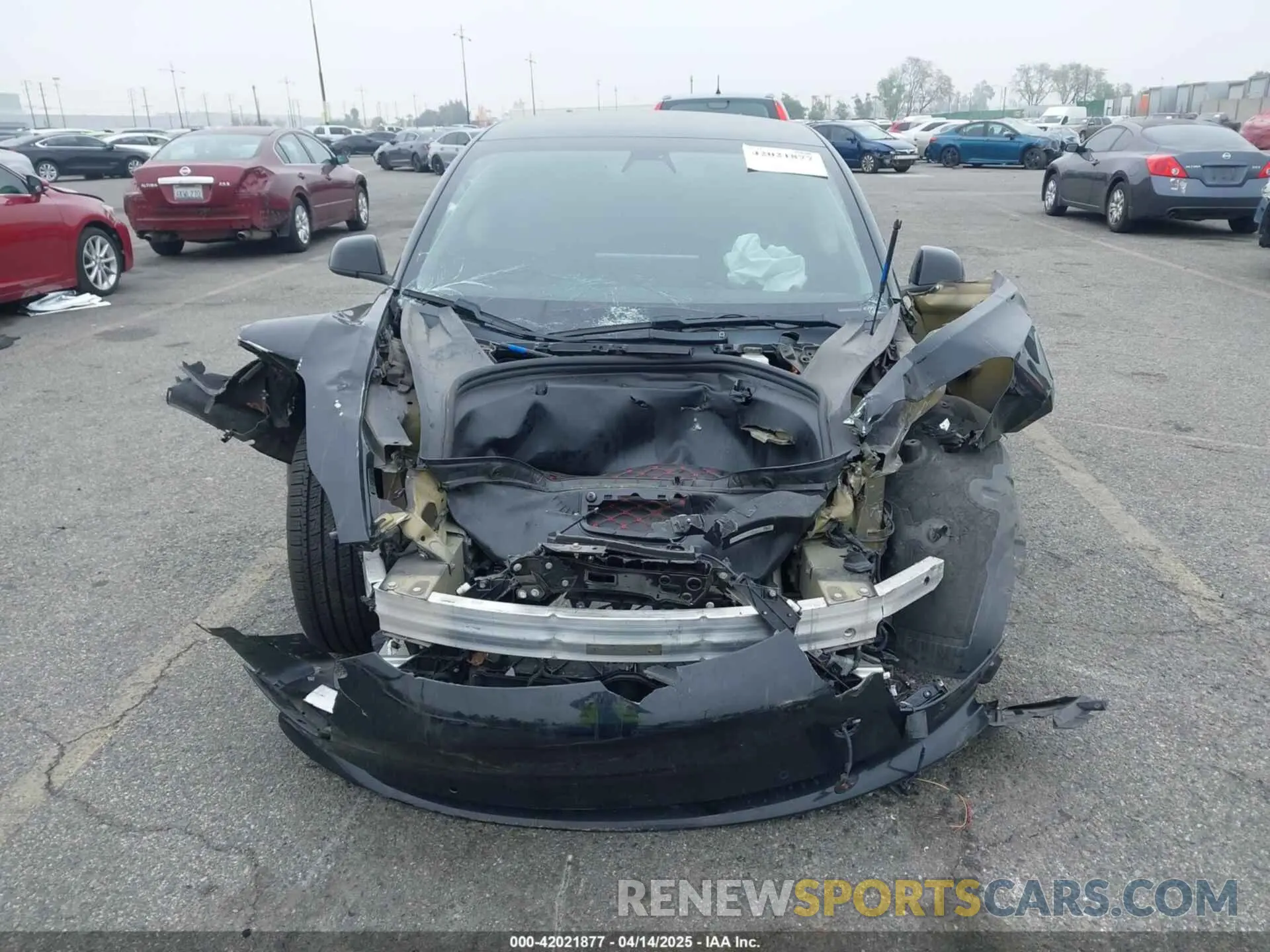 13 fotografías del automóvil dañado 5YJ3E1EA0KF316931 TESLA MODEL 3 2019