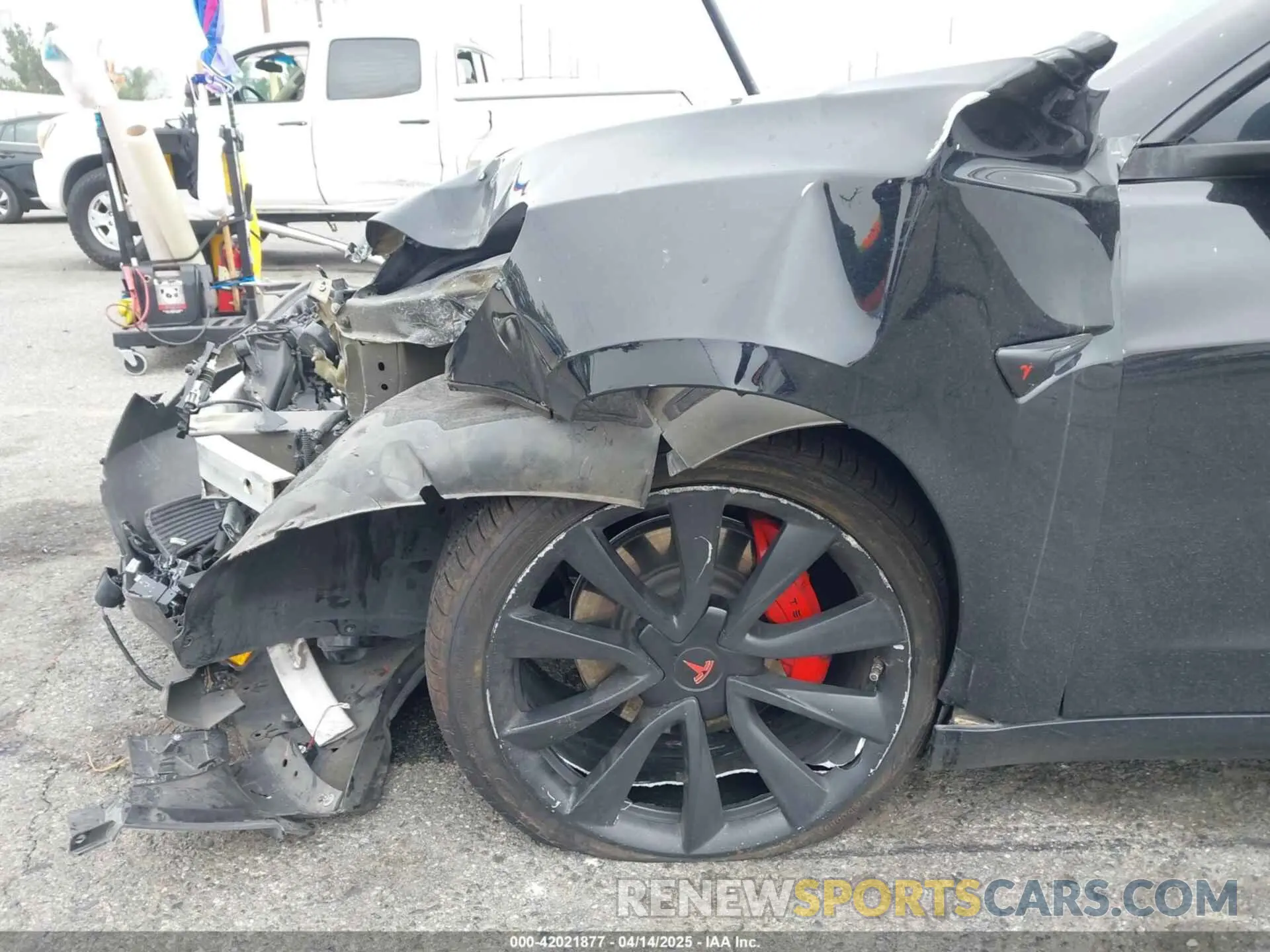 23 fotografías del automóvil dañado 5YJ3E1EA0KF316931 TESLA MODEL 3 2019