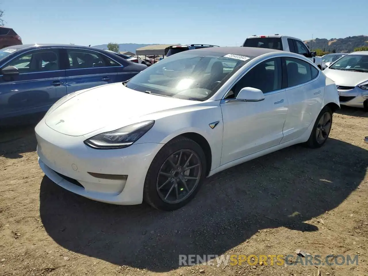 1 fotografías del automóvil dañado 5YJ3E1EA0KF326584 TESLA MODEL 3 2019