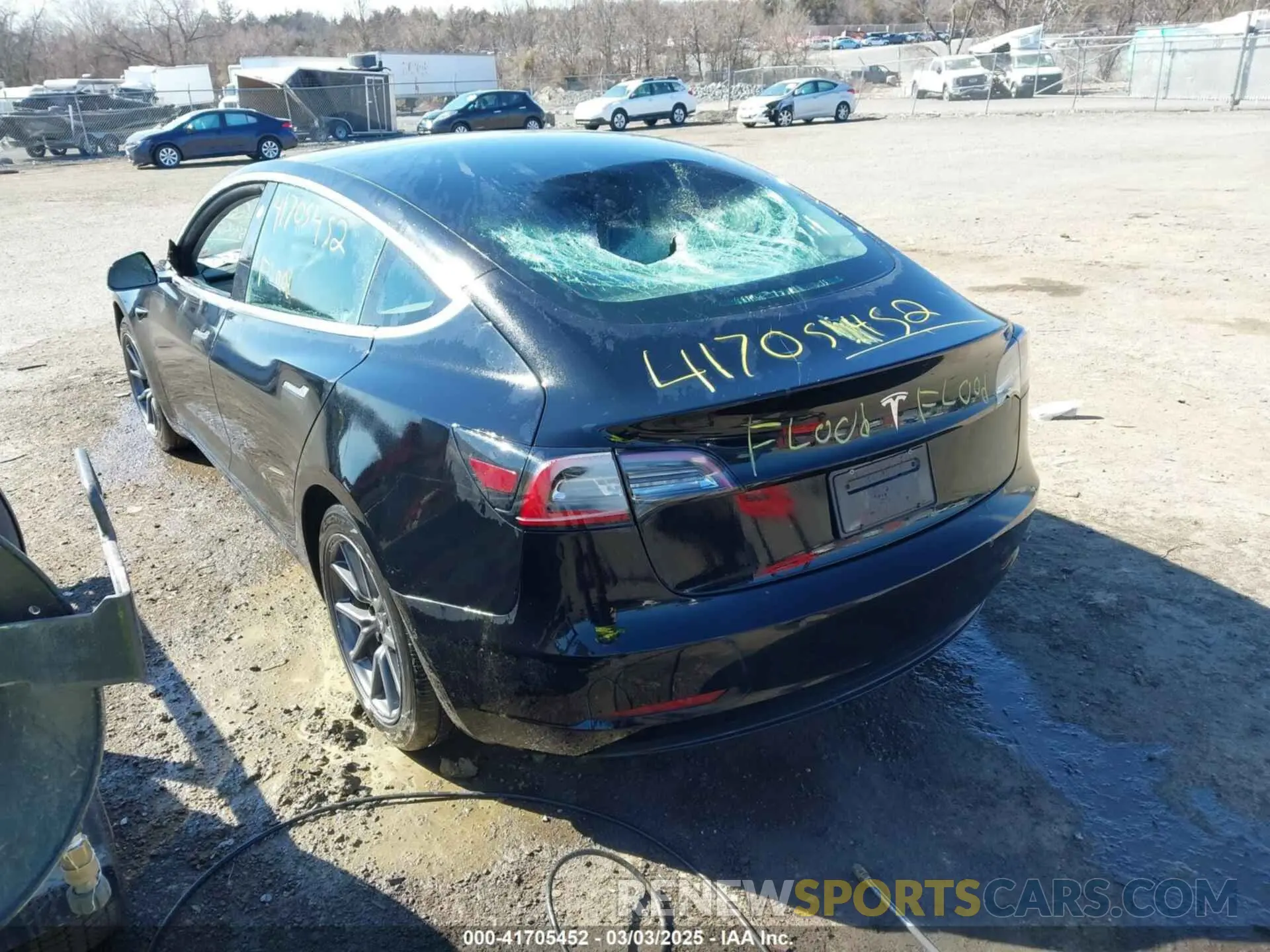 3 fotografías del automóvil dañado 5YJ3E1EA0KF394514 TESLA MODEL 3 2019