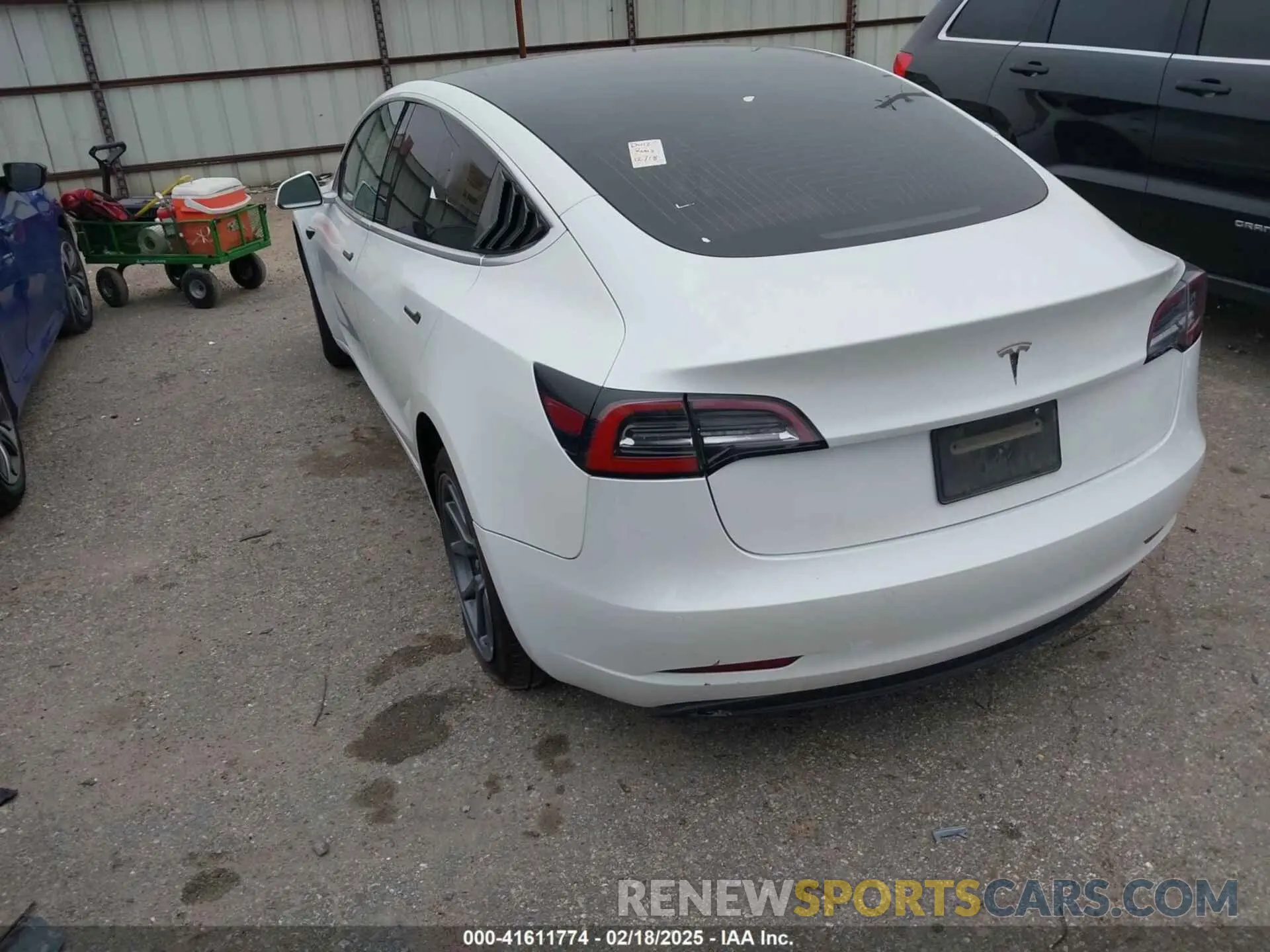 3 fotografías del automóvil dañado 5YJ3E1EA0KF425244 TESLA MODEL 3 2019