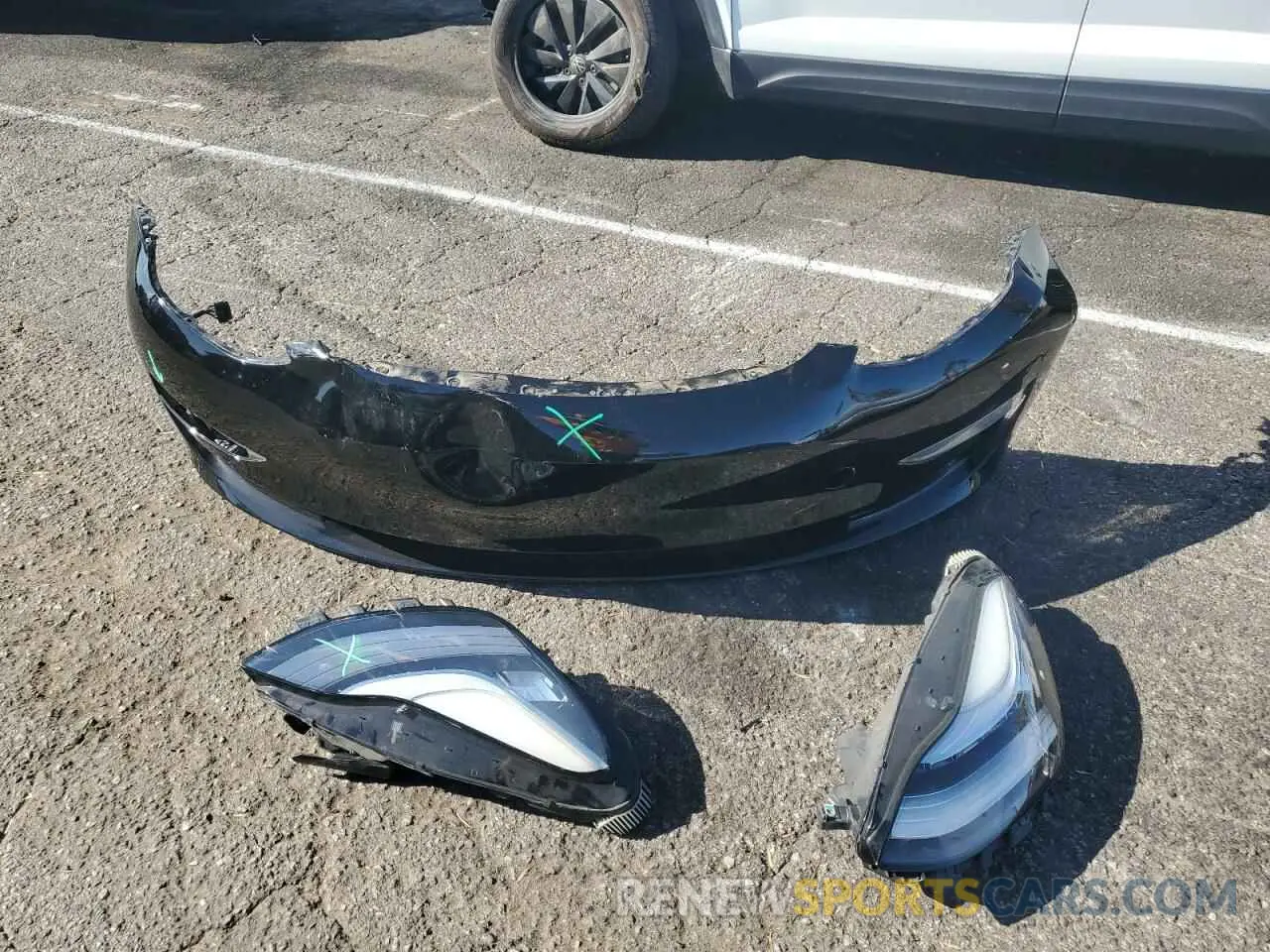12 fotografías del automóvil dañado 5YJ3E1EA0KF431948 TESLA MODEL 3 2019