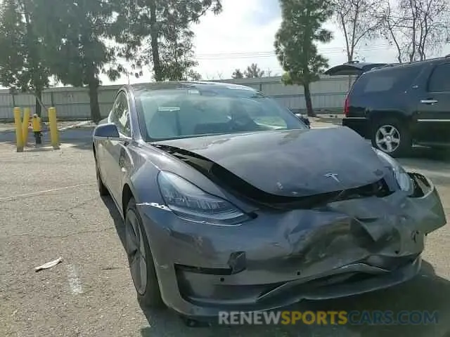 10 fotografías del automóvil dañado 5YJ3E1EA0KF445185 TESLA MODEL 3 2019