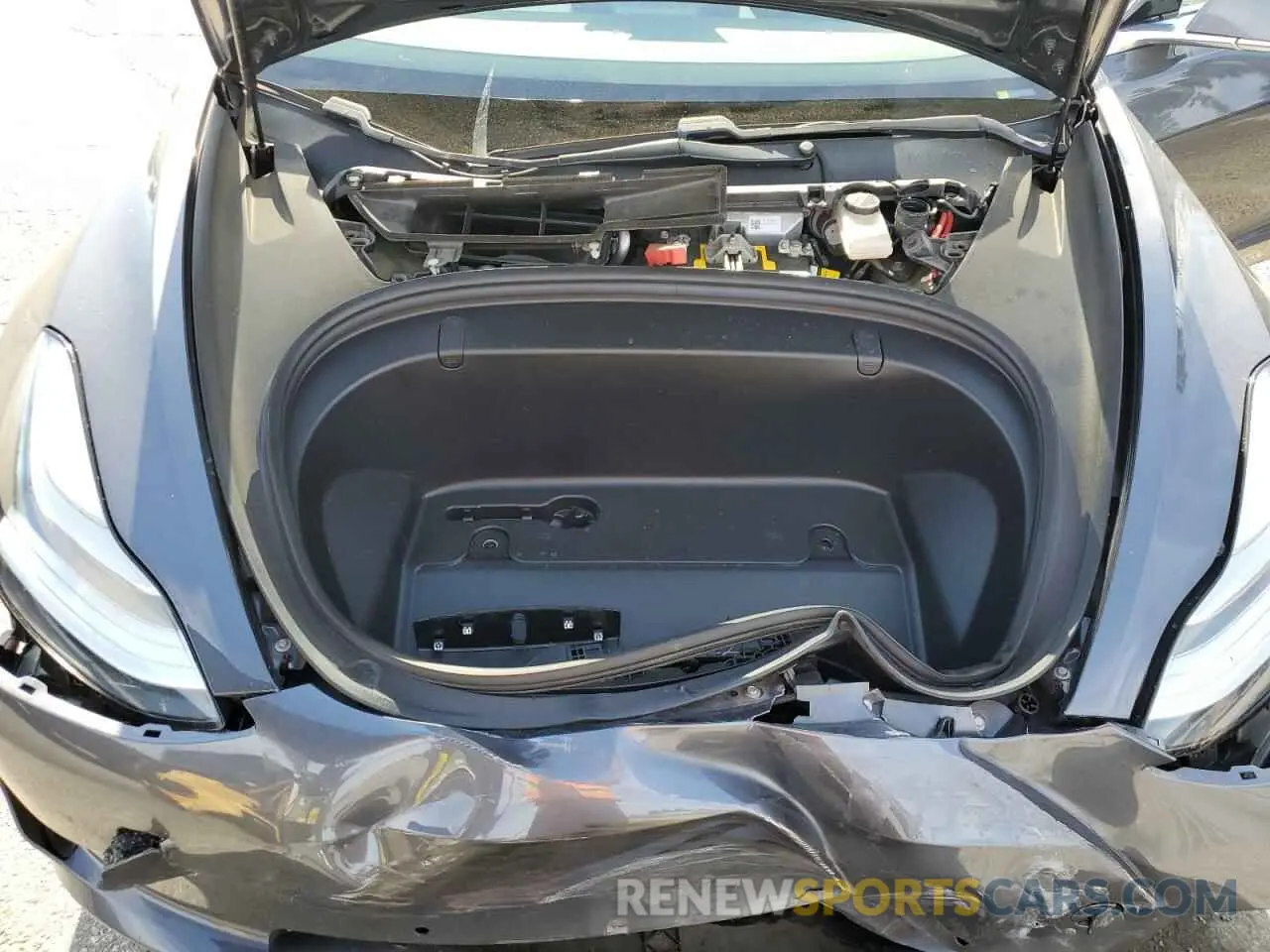 13 fotografías del automóvil dañado 5YJ3E1EA0KF445185 TESLA MODEL 3 2019