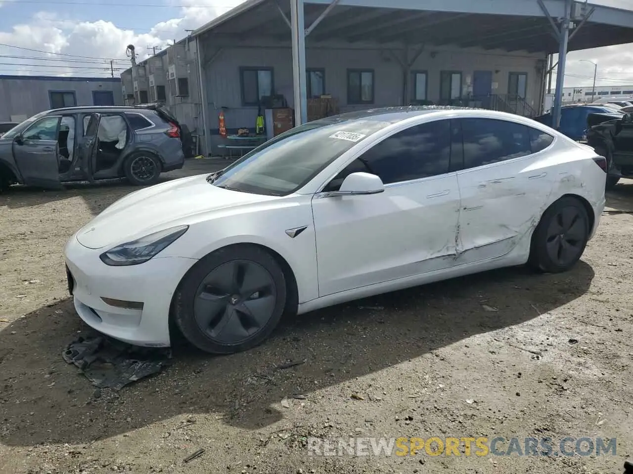 1 fotografías del automóvil dañado 5YJ3E1EA0KF464612 TESLA MODEL 3 2019