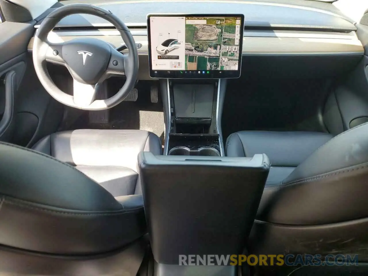 8 fotografías del automóvil dañado 5YJ3E1EA0KF484178 TESLA MODEL 3 2019