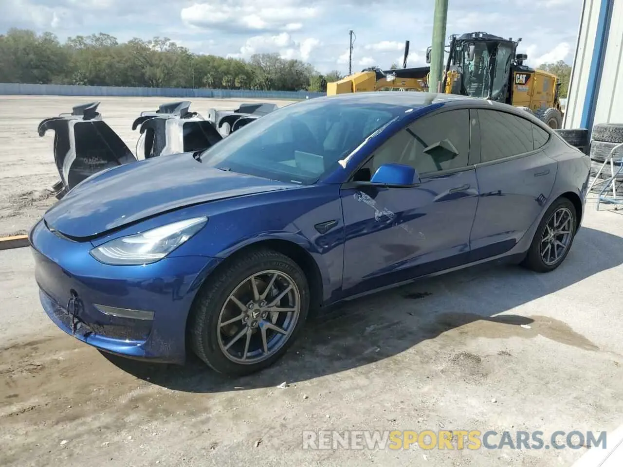 1 fotografías del automóvil dañado 5YJ3E1EA0KF486075 TESLA MODEL 3 2019