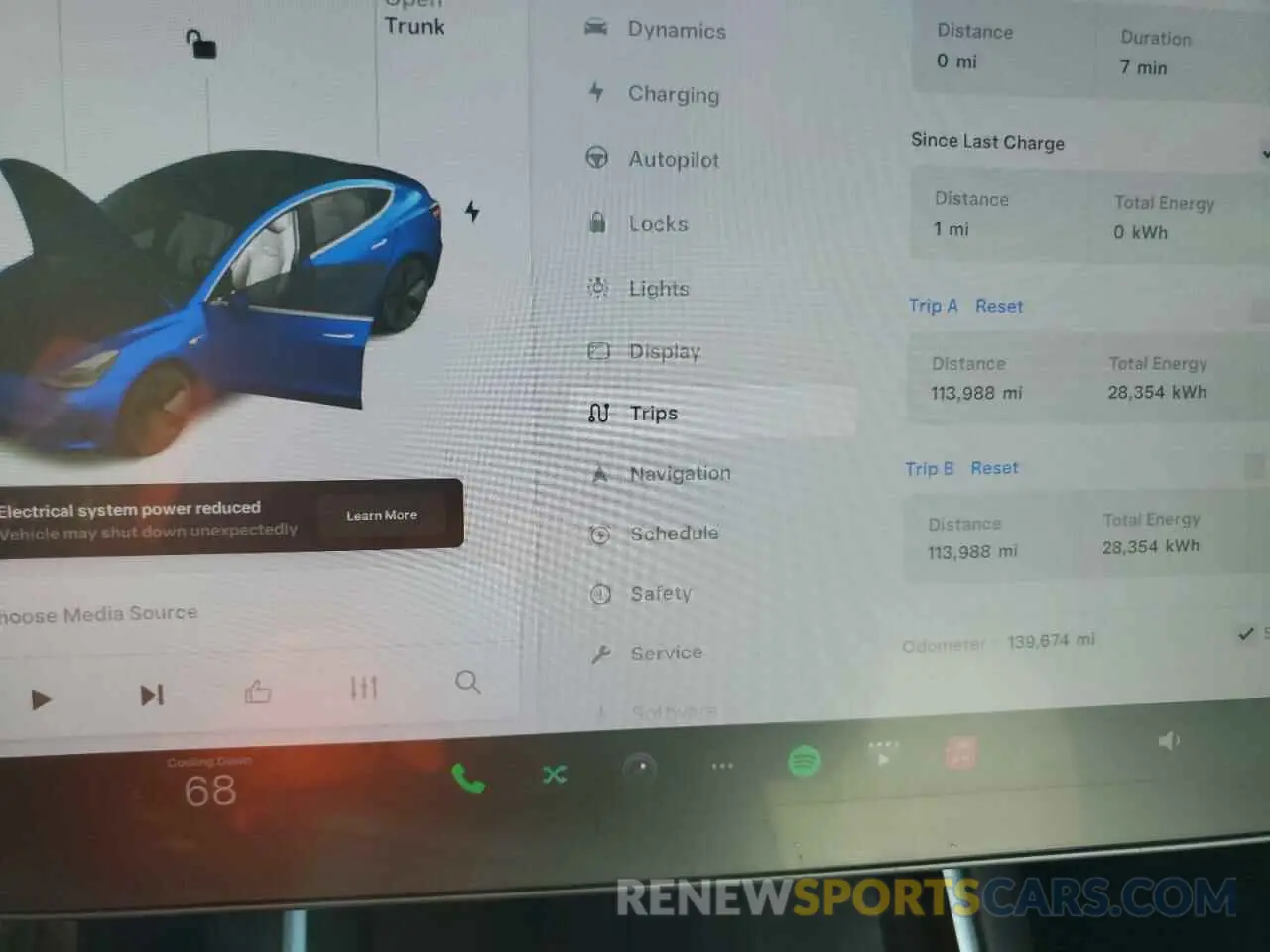 9 fotografías del automóvil dañado 5YJ3E1EA0KF486075 TESLA MODEL 3 2019