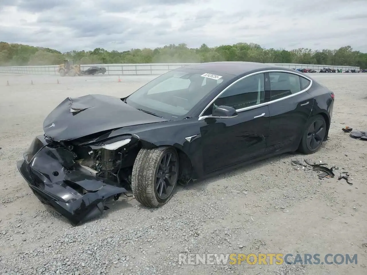 1 fotografías del automóvil dañado 5YJ3E1EA1KF189977 TESLA MODEL 3 2019