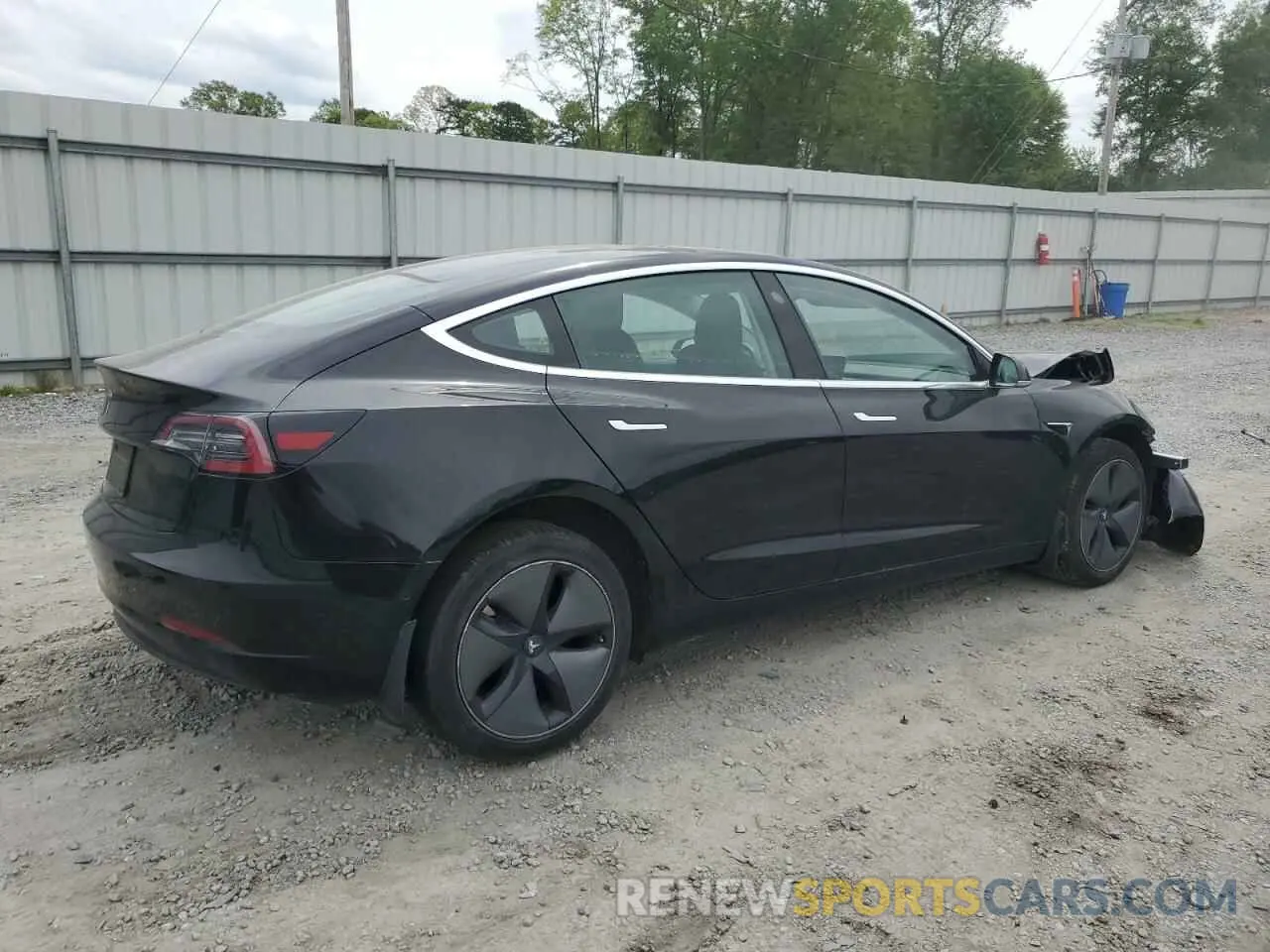3 fotografías del automóvil dañado 5YJ3E1EA1KF189977 TESLA MODEL 3 2019