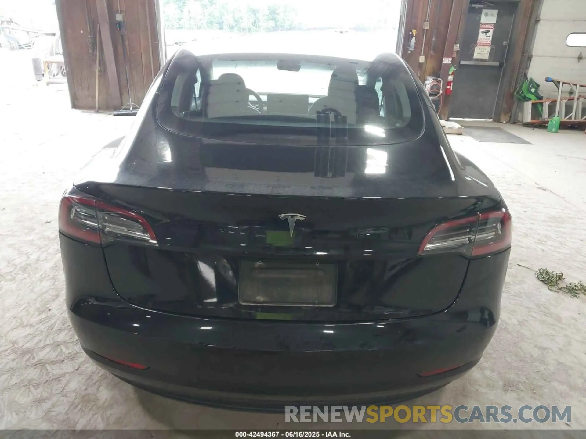 16 fotografías del automóvil dañado 5YJ3E1EA1KF297953 TESLA MODEL 3 2019