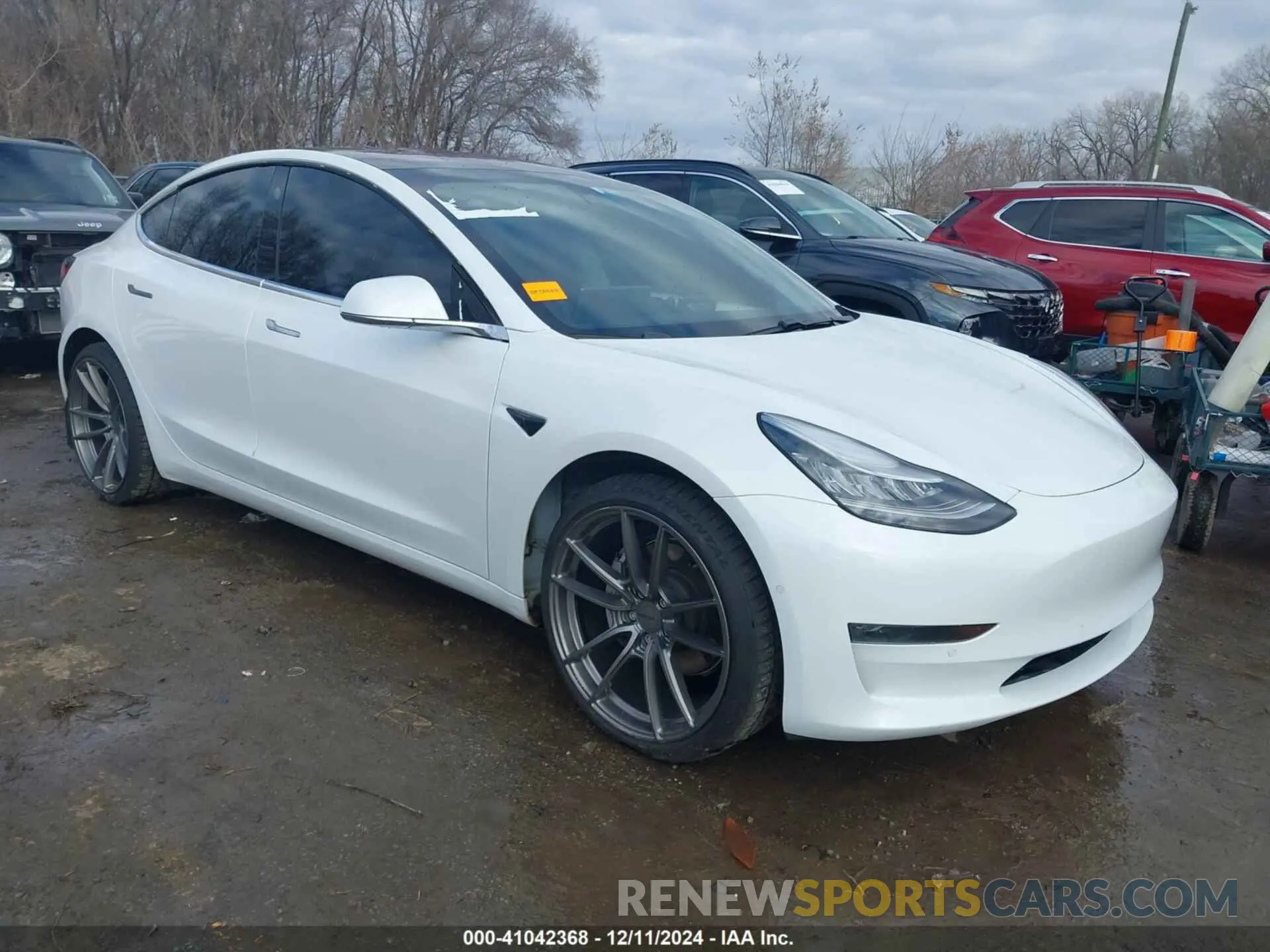 1 fotografías del automóvil dañado 5YJ3E1EA1KF299833 TESLA MODEL 3 2019